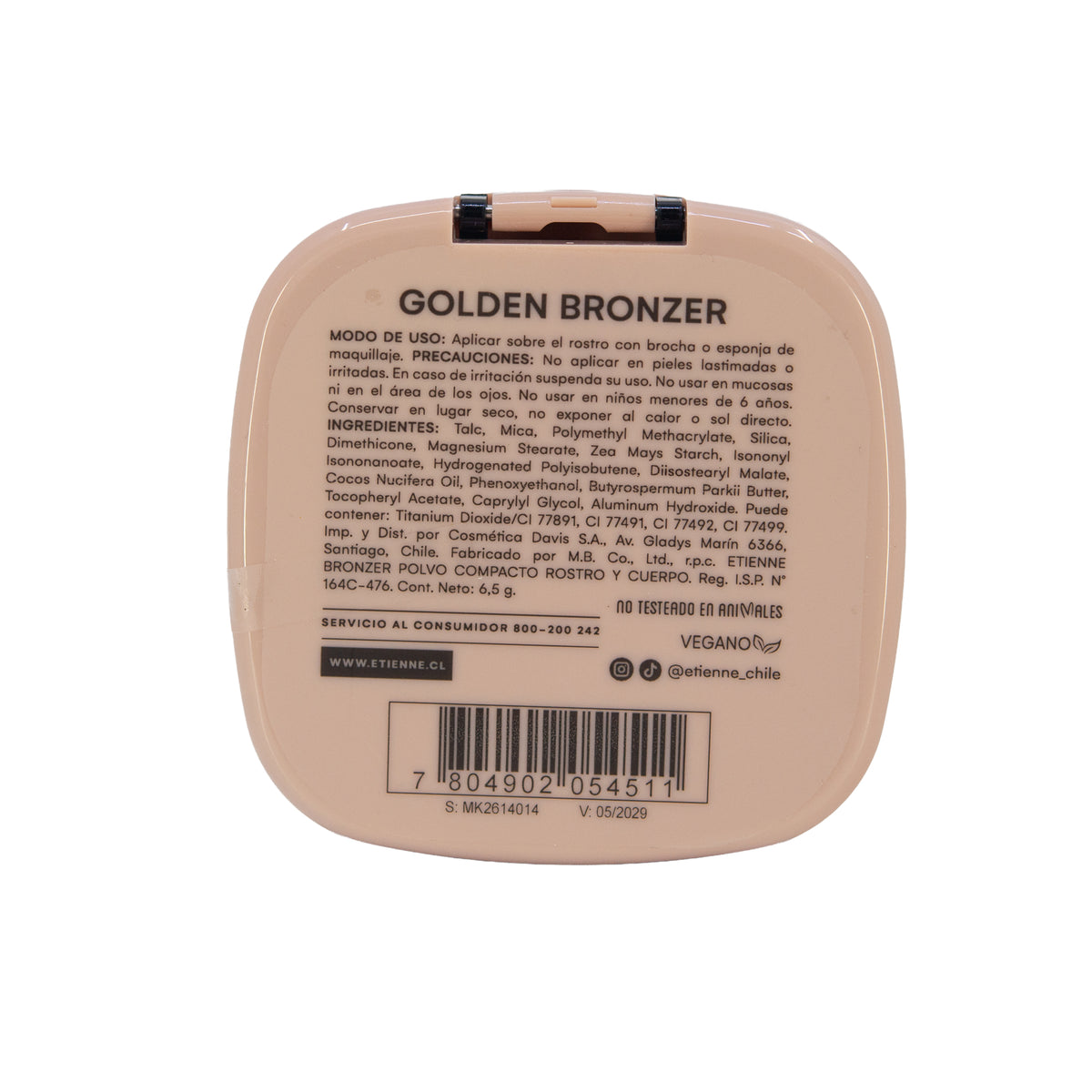 Etienne Privee Bronzer En Polvo Butter 30 Spf Tono Golden