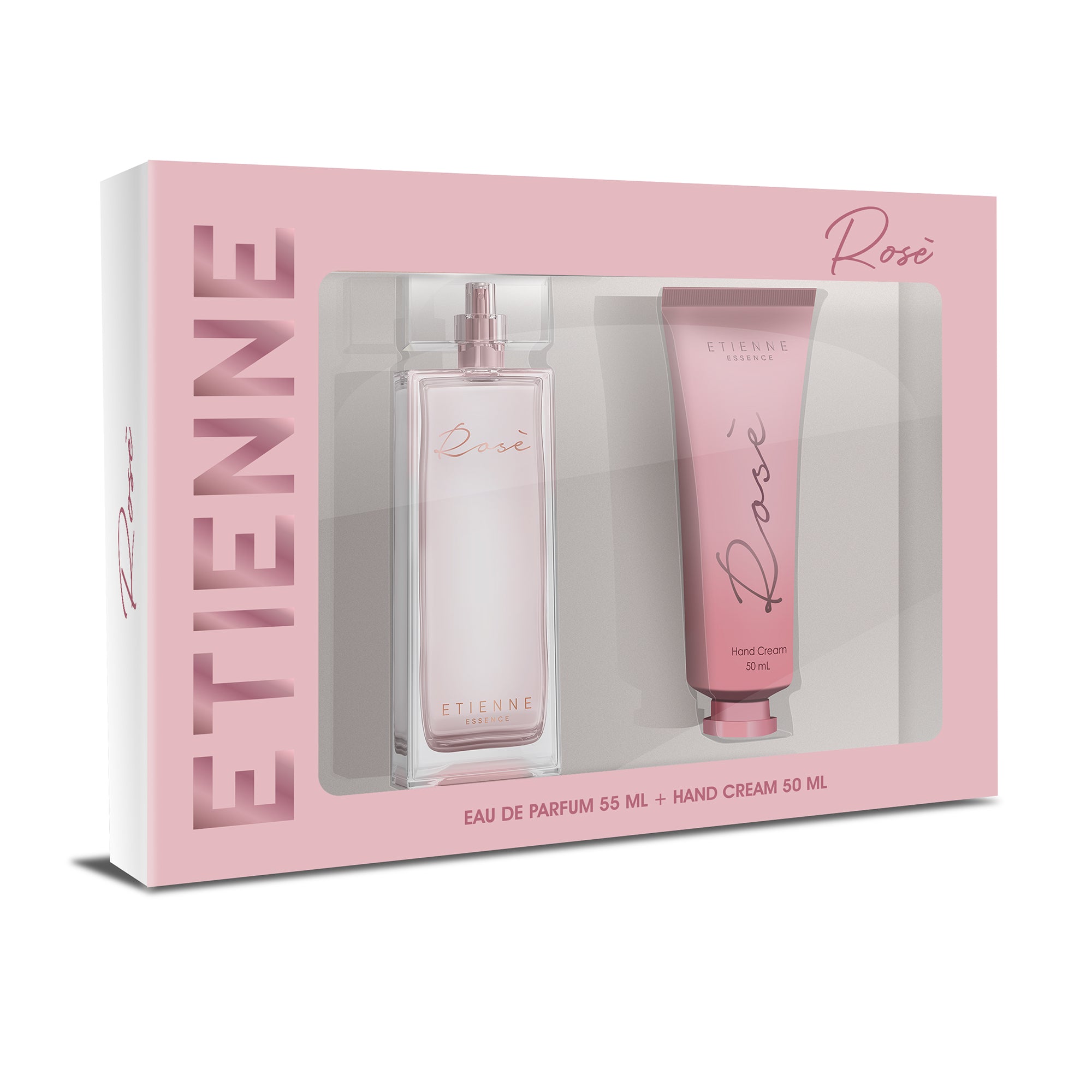 Etienne Essence Rosé 55ml + Hand Cream 50ml EDP