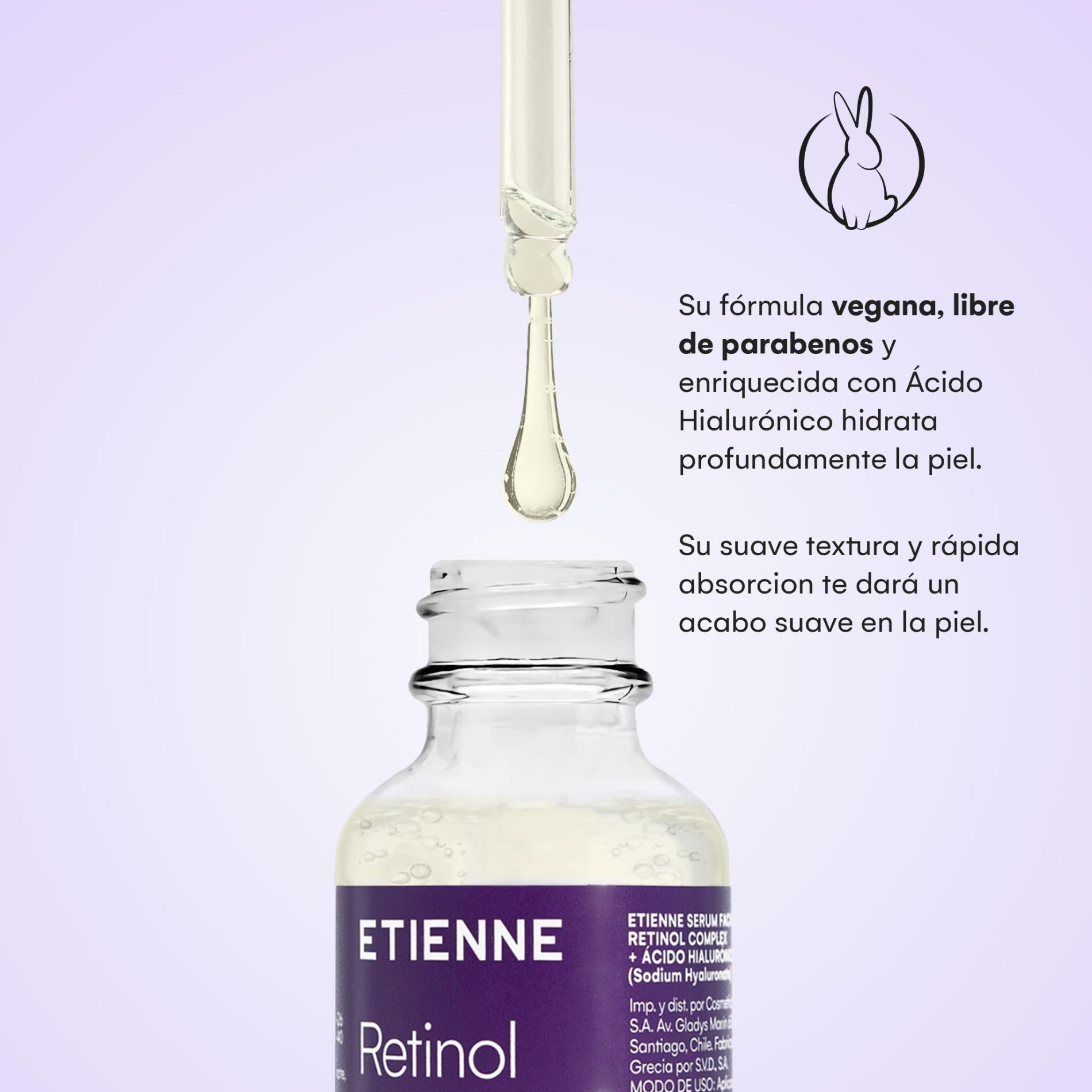 Serum 2,6% Complex Retinol+ Ácido Hialurónico 30 Ml