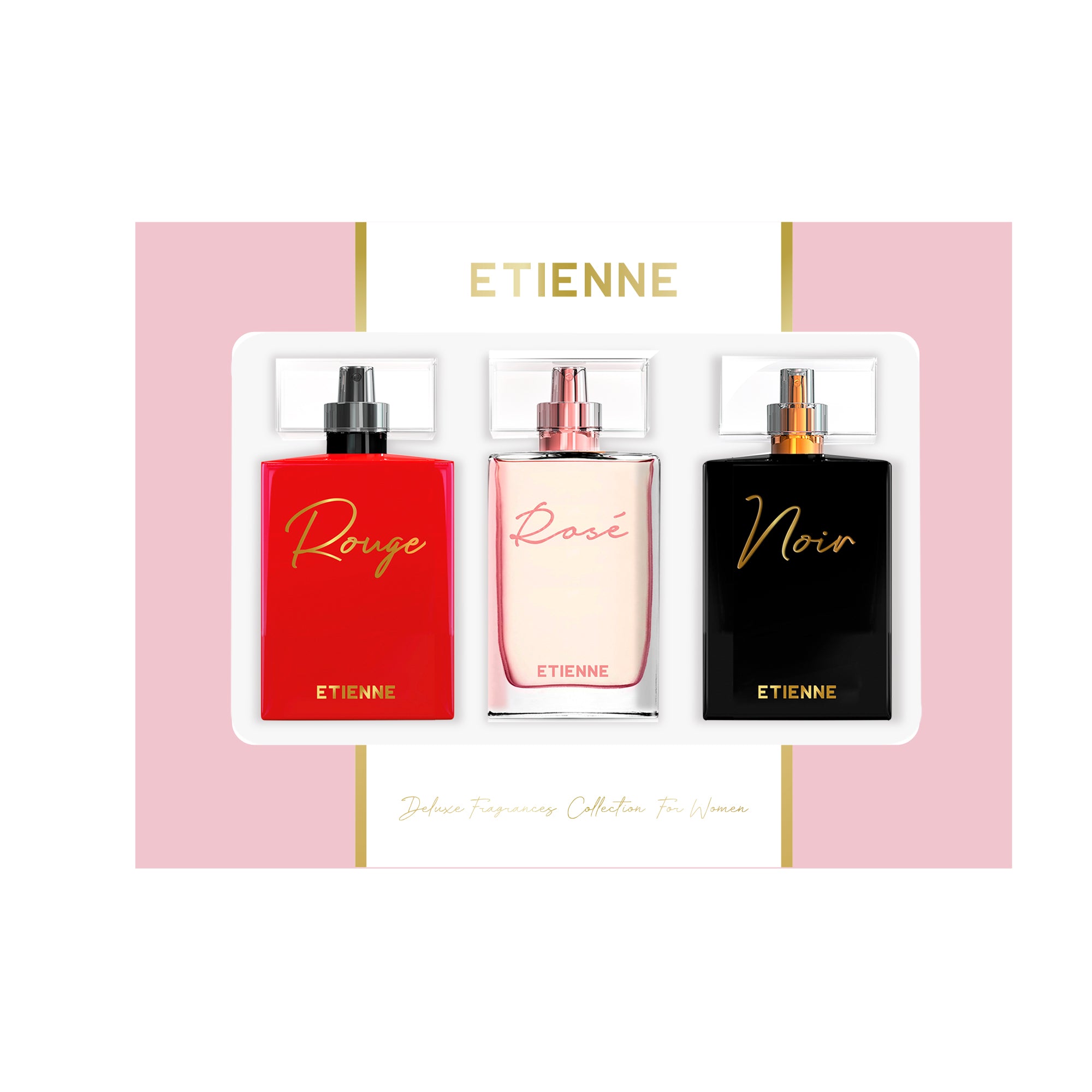 Set Deluxe Collection 30Ml X 3 (Rouge + Rose + Noir)