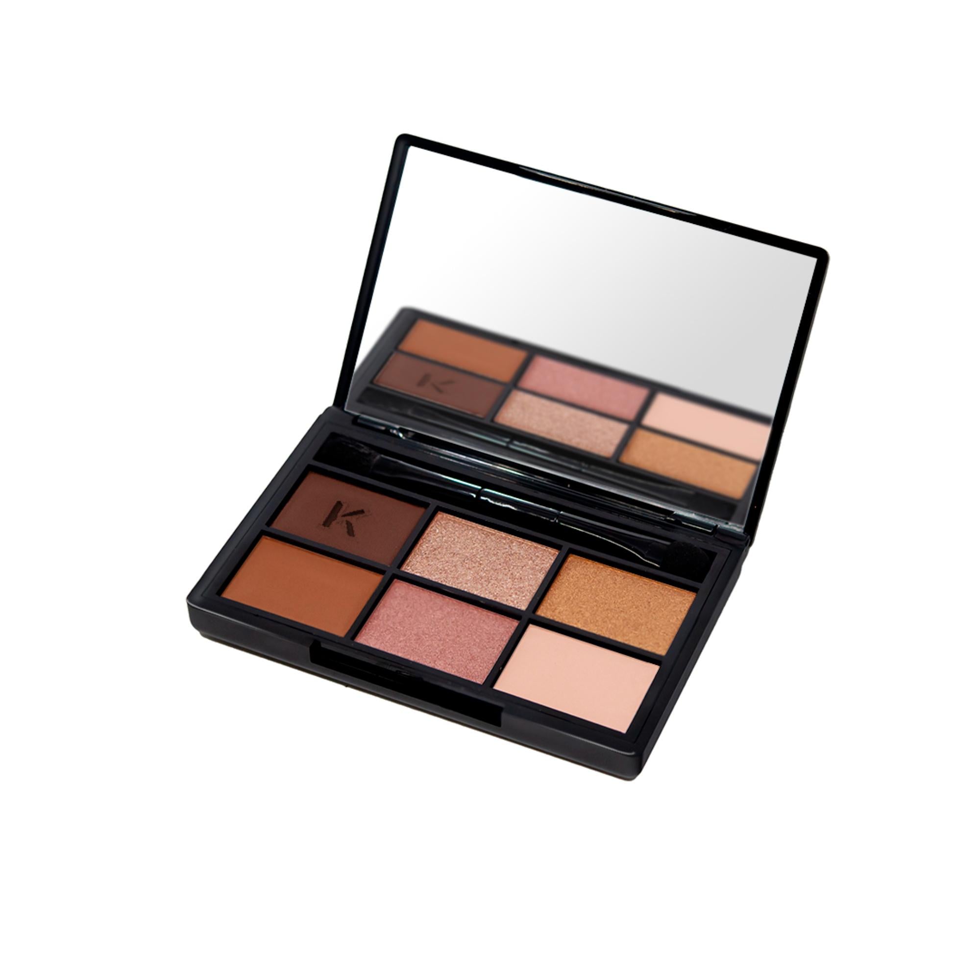 Etienne x Kel Paleta de Sombras x 6 Sexy & Chill