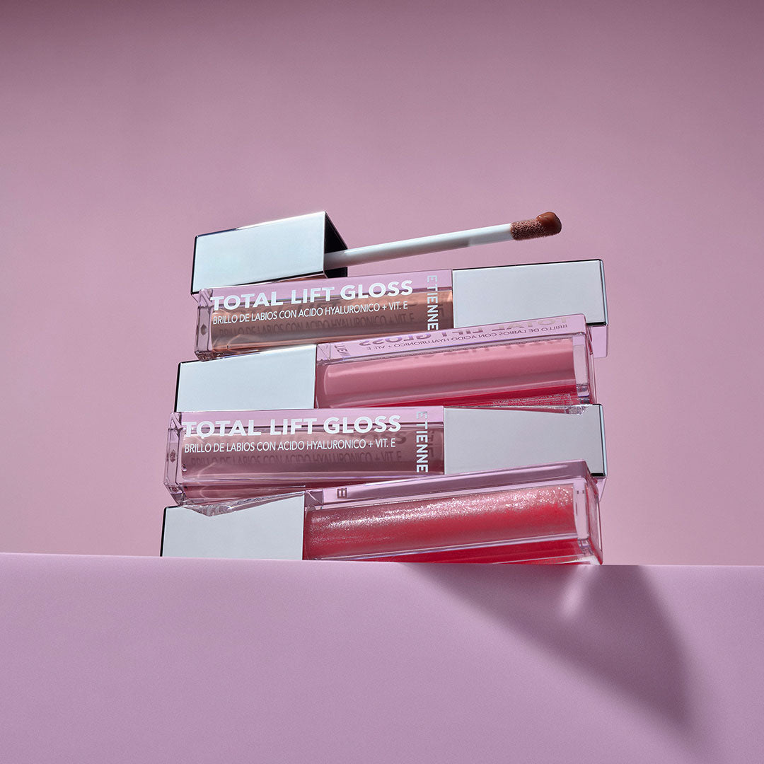 TOTAL LIFT GLOSS HIDRATANTE ÁCIDO HIALURÓNICO + VITAMINA E TONO ROSY GLOW 01