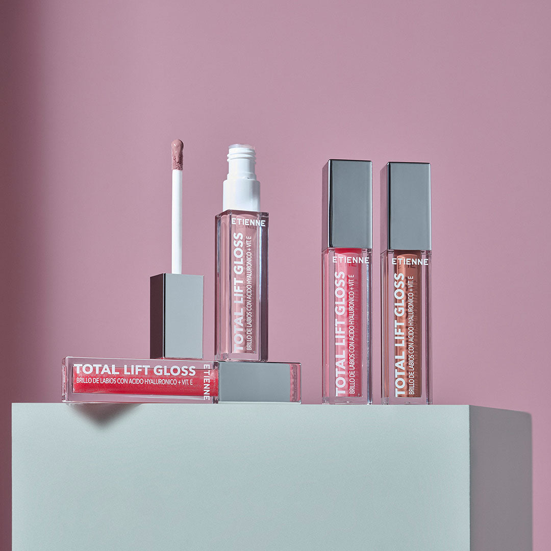 TOTAL LIFT GLOSS HIDRATANTE ÁCIDO HIALURÓNICO + VITAMINA E TONO ROSY GLOW 01