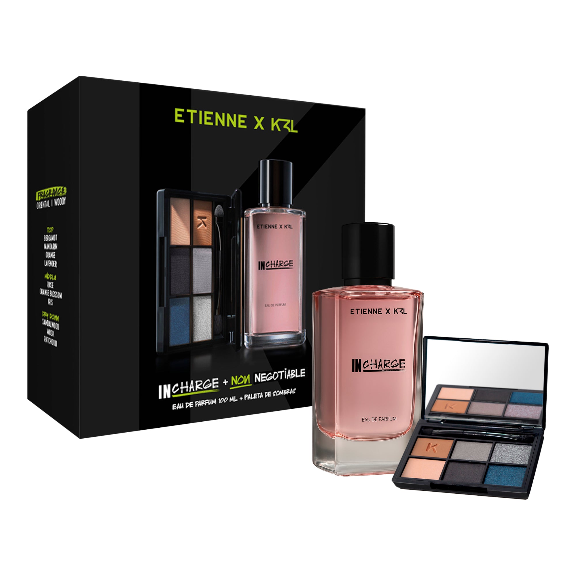 Set Perfume Etienne In Charge 100 ml + Paleta de Sombras Kel