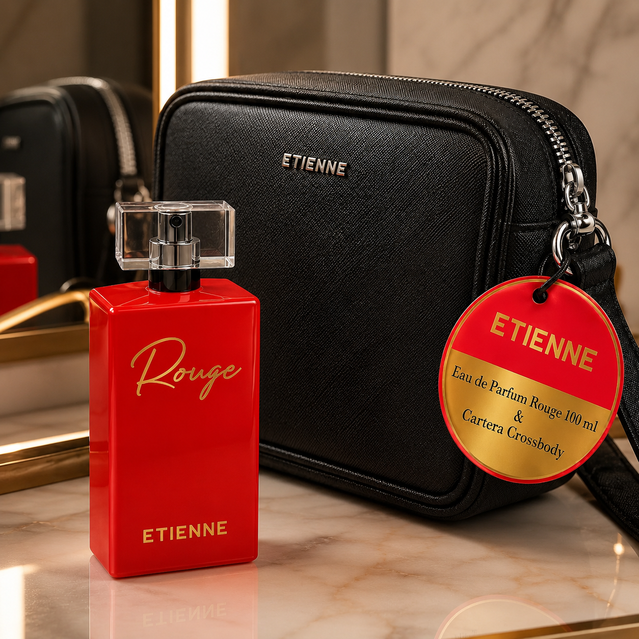 Etienne Essence Rouge 100Ml + Cartera