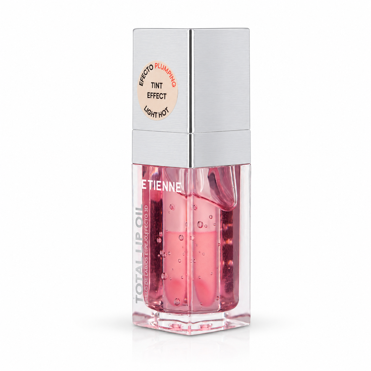 Etienne Total Lip Oil Tono Hot Pink