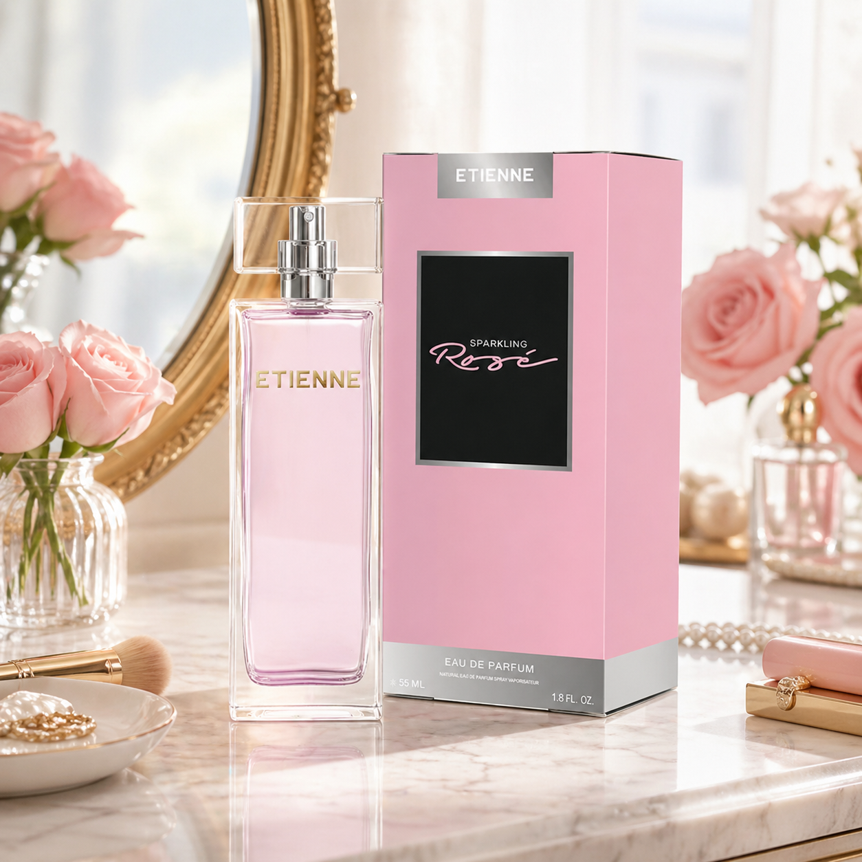 Perfume Etienne Sparkling Rose Eau de Parfum 55 ml
