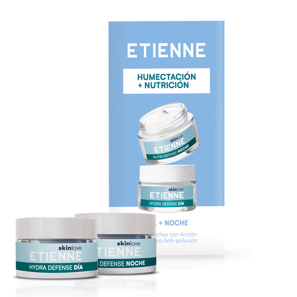 Set Etienne Crema Humectante + Nutritiva Día y Noche