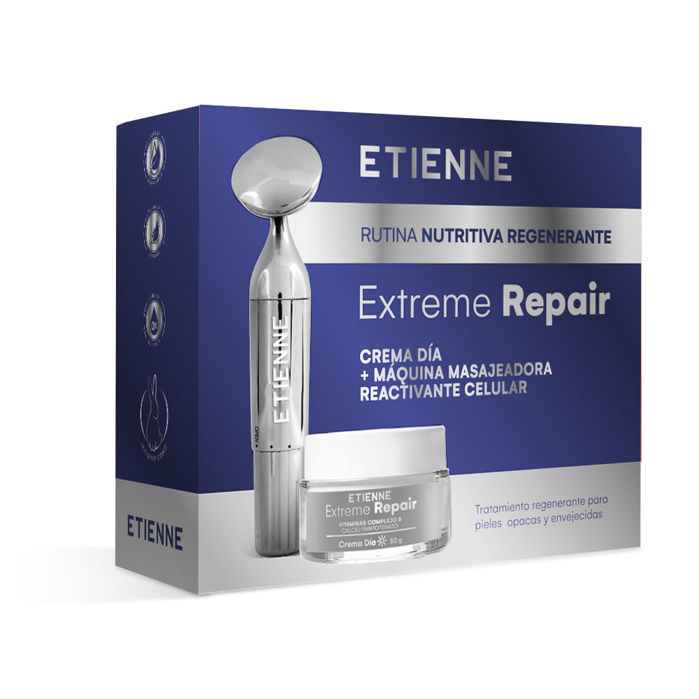 Etienne Extreme Repair Día 50g + Masajeador Facial