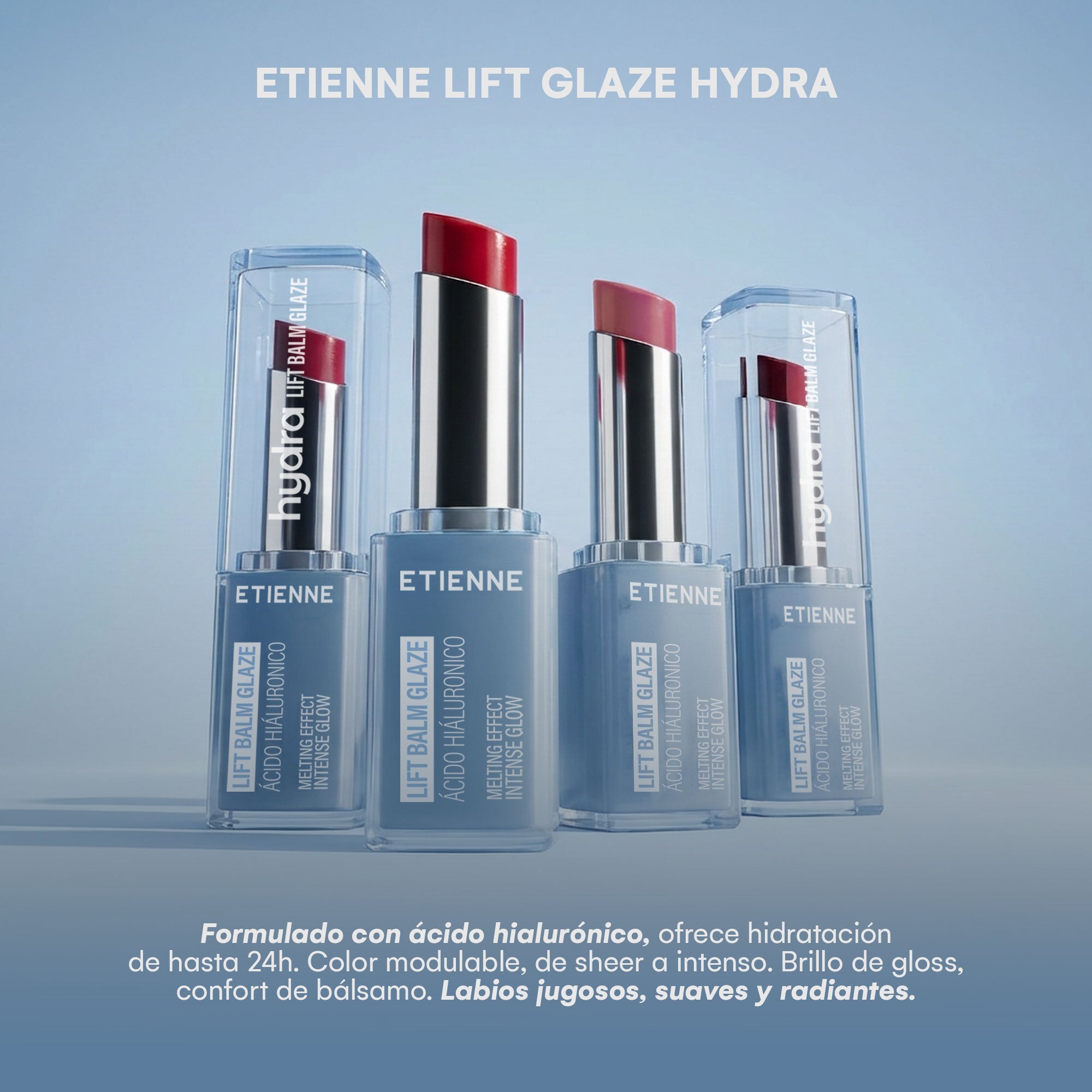 Etienne Labial Lift Glaze Hydra Tono Happy