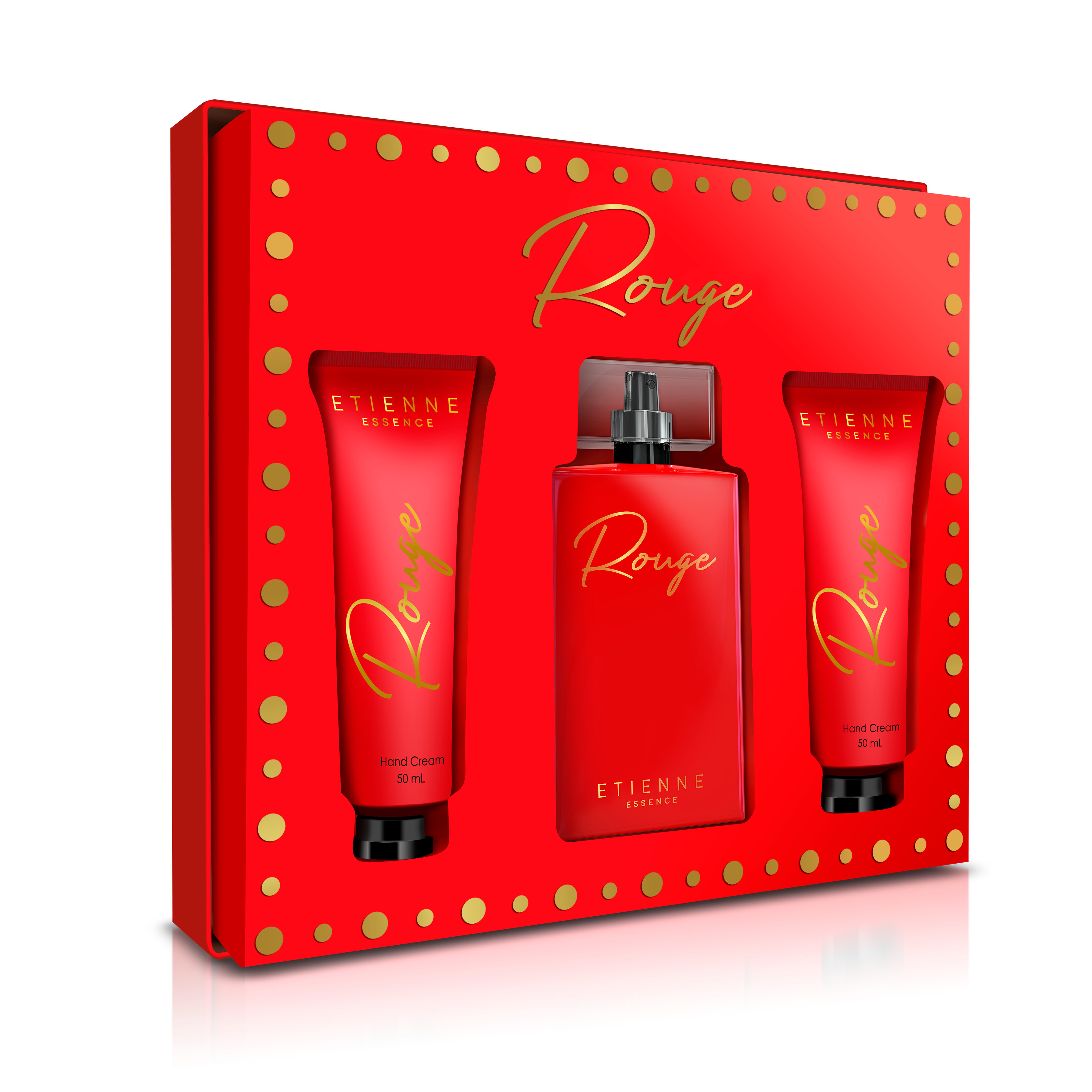 Etienne Essence Rouge 100ml  + 2 Hand Cream 50ml EDP