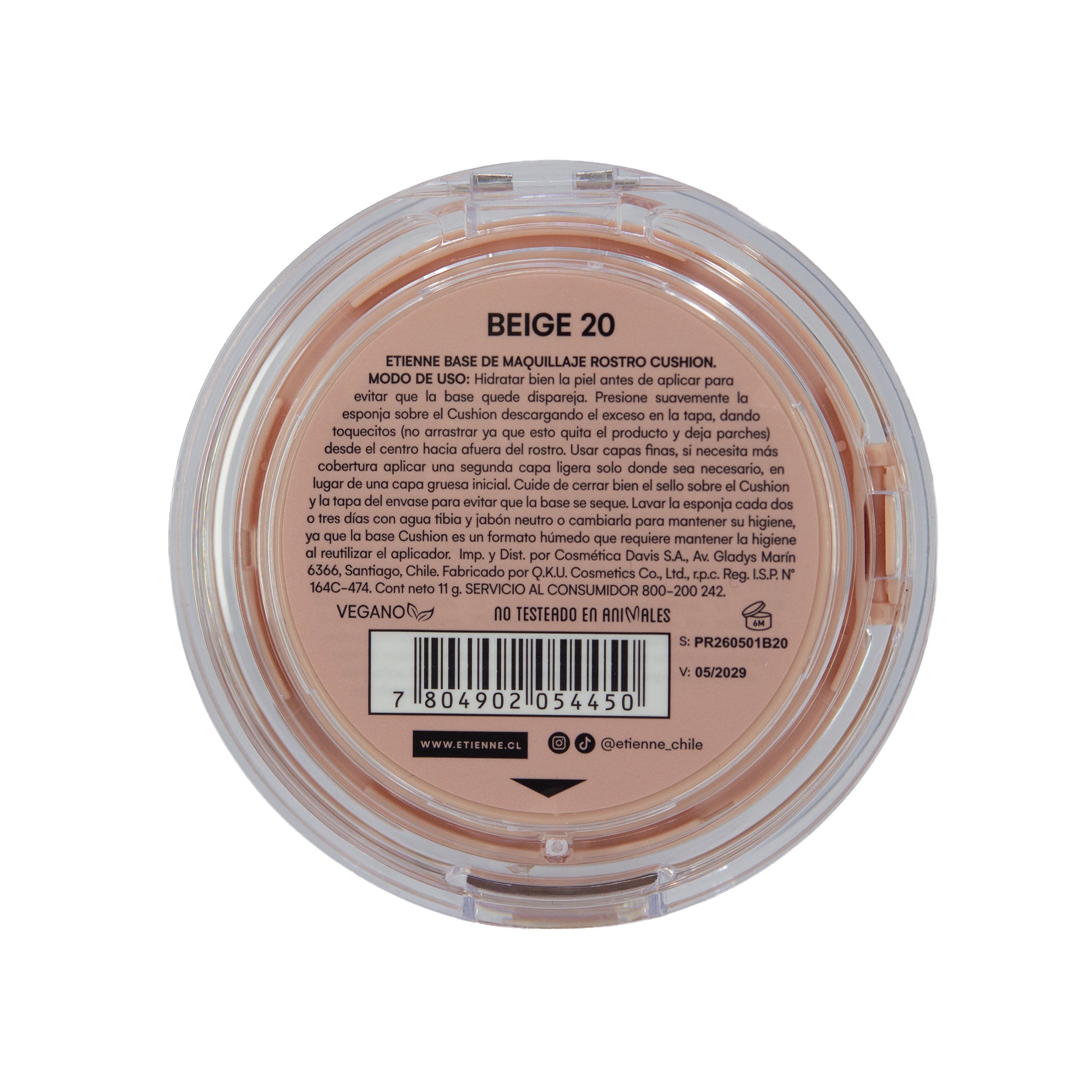 Etienne Privee Base Cushion 50Spf Tono Beige N° 20