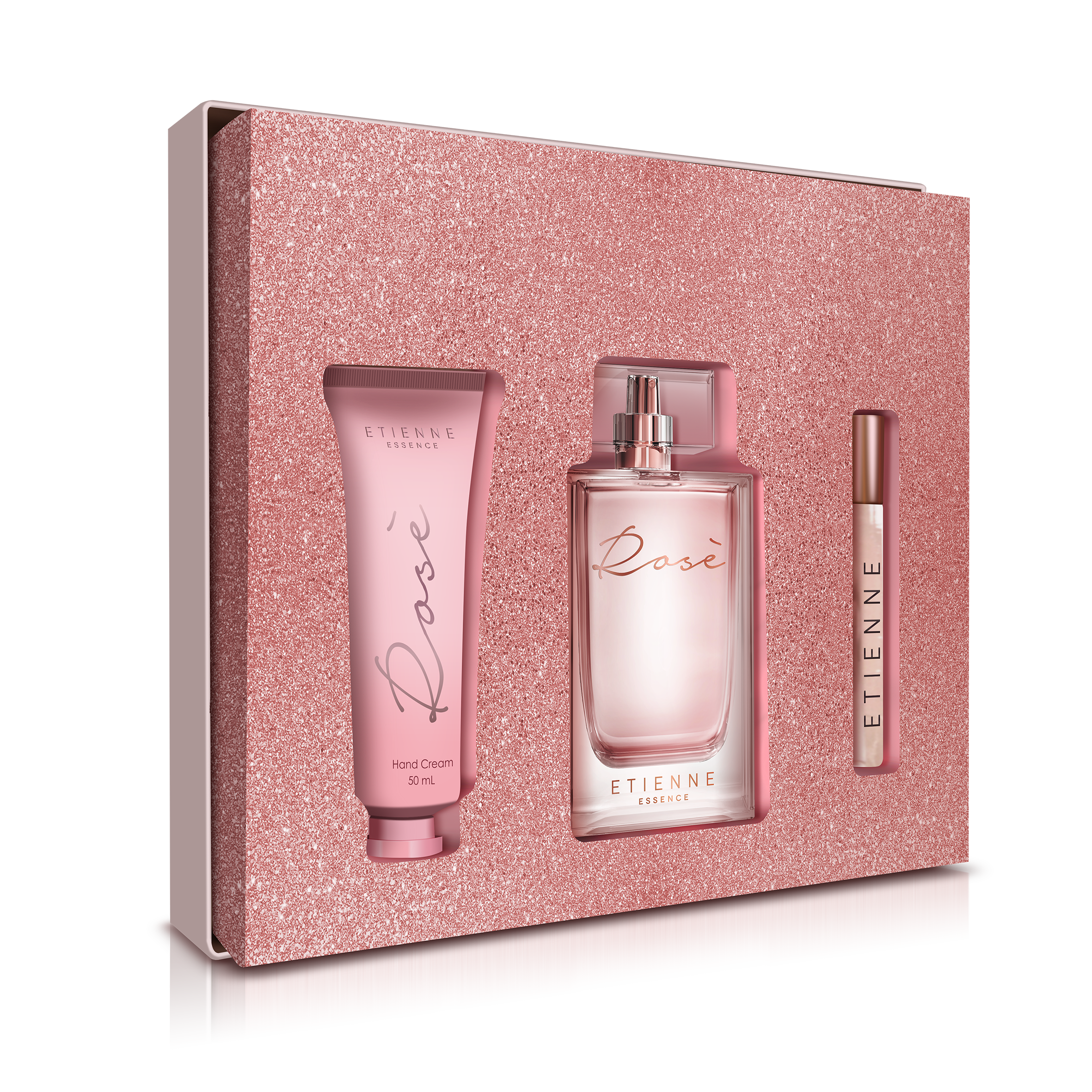 Fragancia Rosé Etienne Edp 100 Ml + Crema De Manos + Perfumero 10Ml