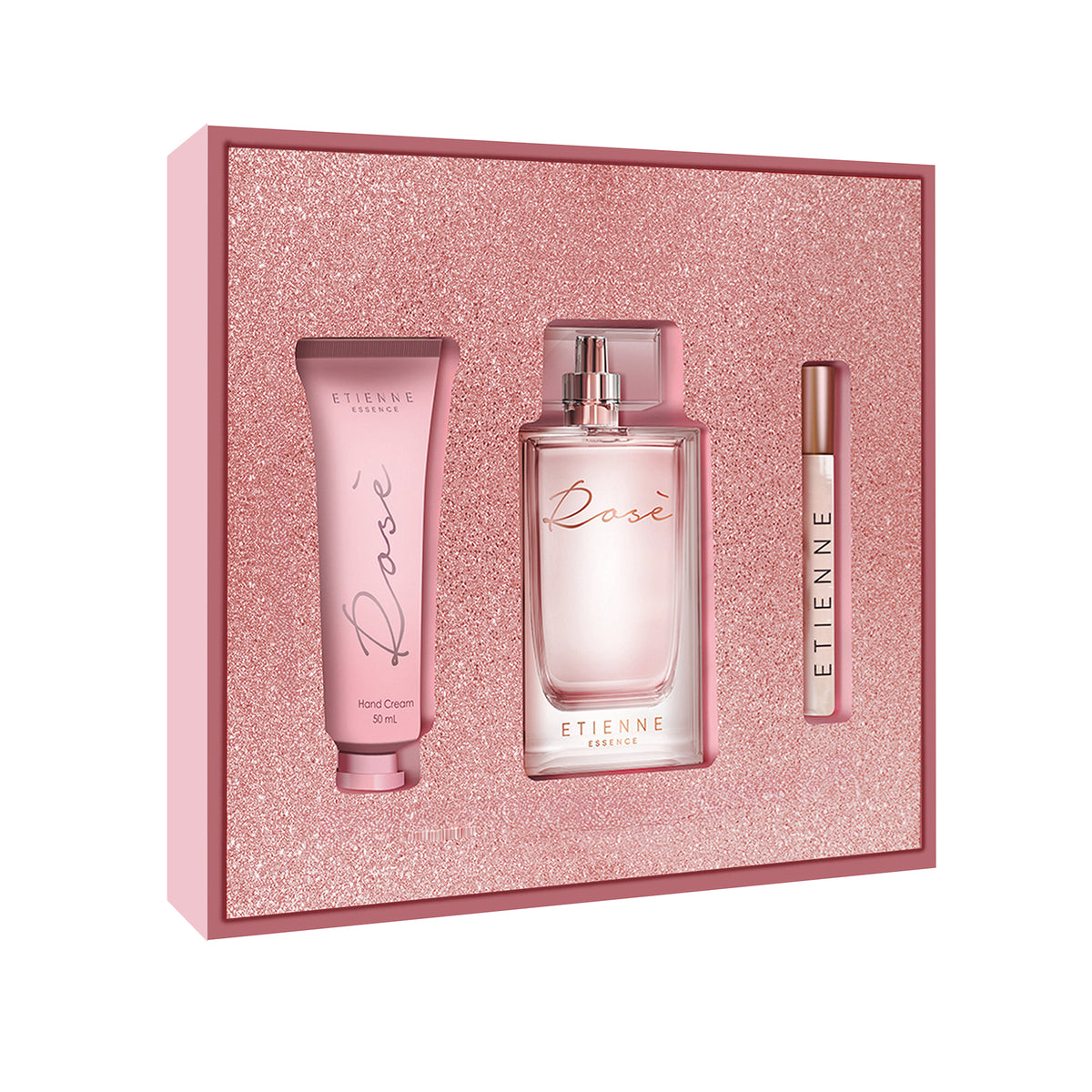 Fragancia Rosé Etienne Edp 100 Ml + Crema De Manos + Perfumero 10Ml