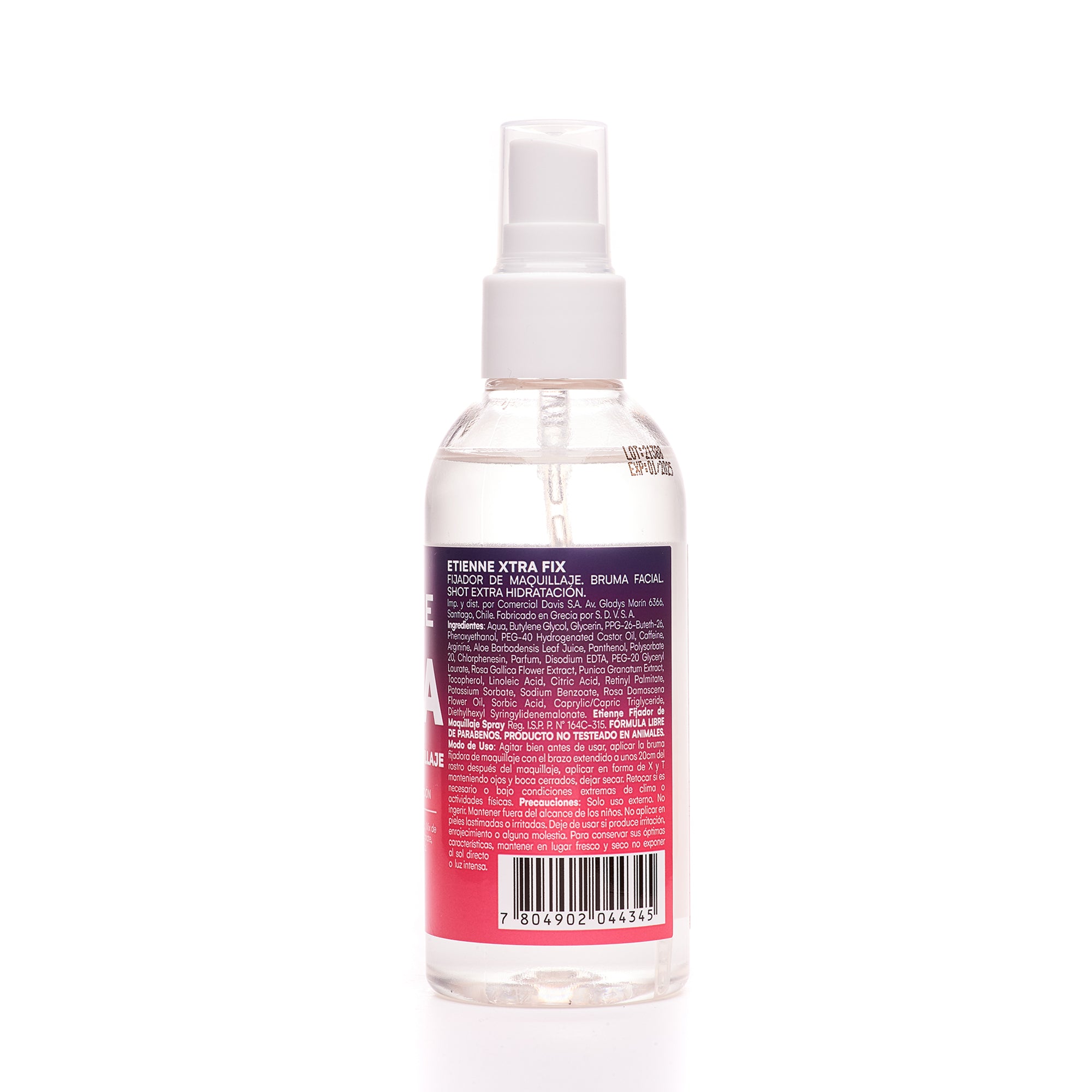 FIJADOR DE MAQUILLAJE + BRUMA HIDRATANTE  3 EN 1 XTRA FIX 100 ML
