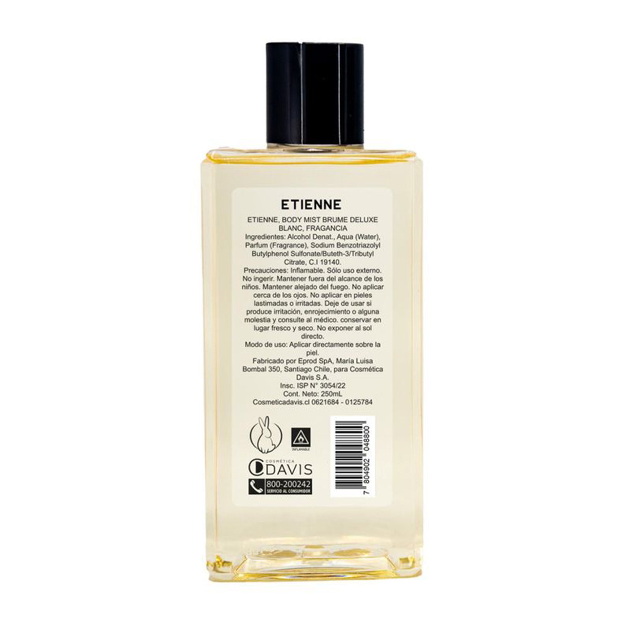 ETIENNE BODY MIST DELUXE BLANC 250ML