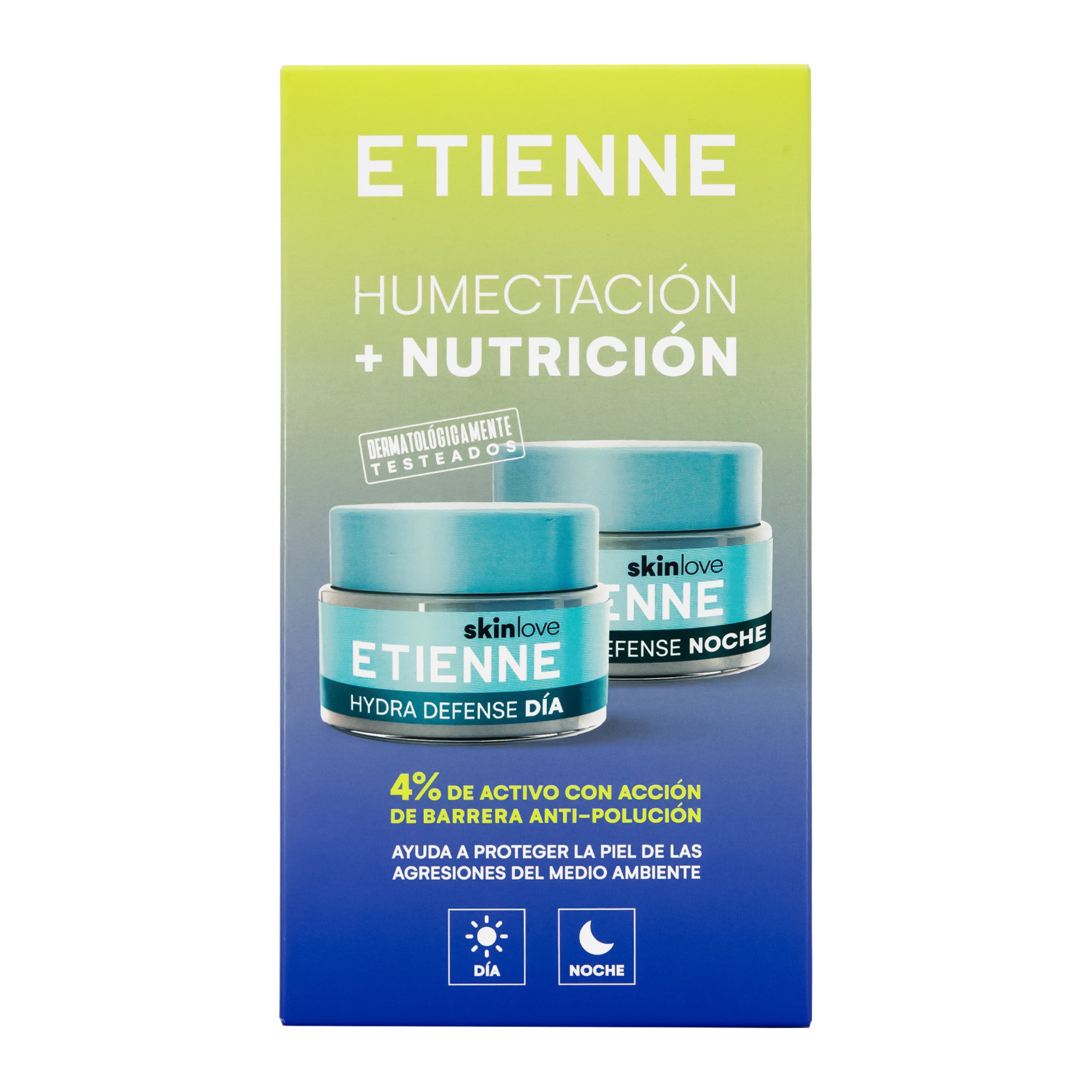 Set Etienne Crema Humectante + Nutritiva Día y Noche