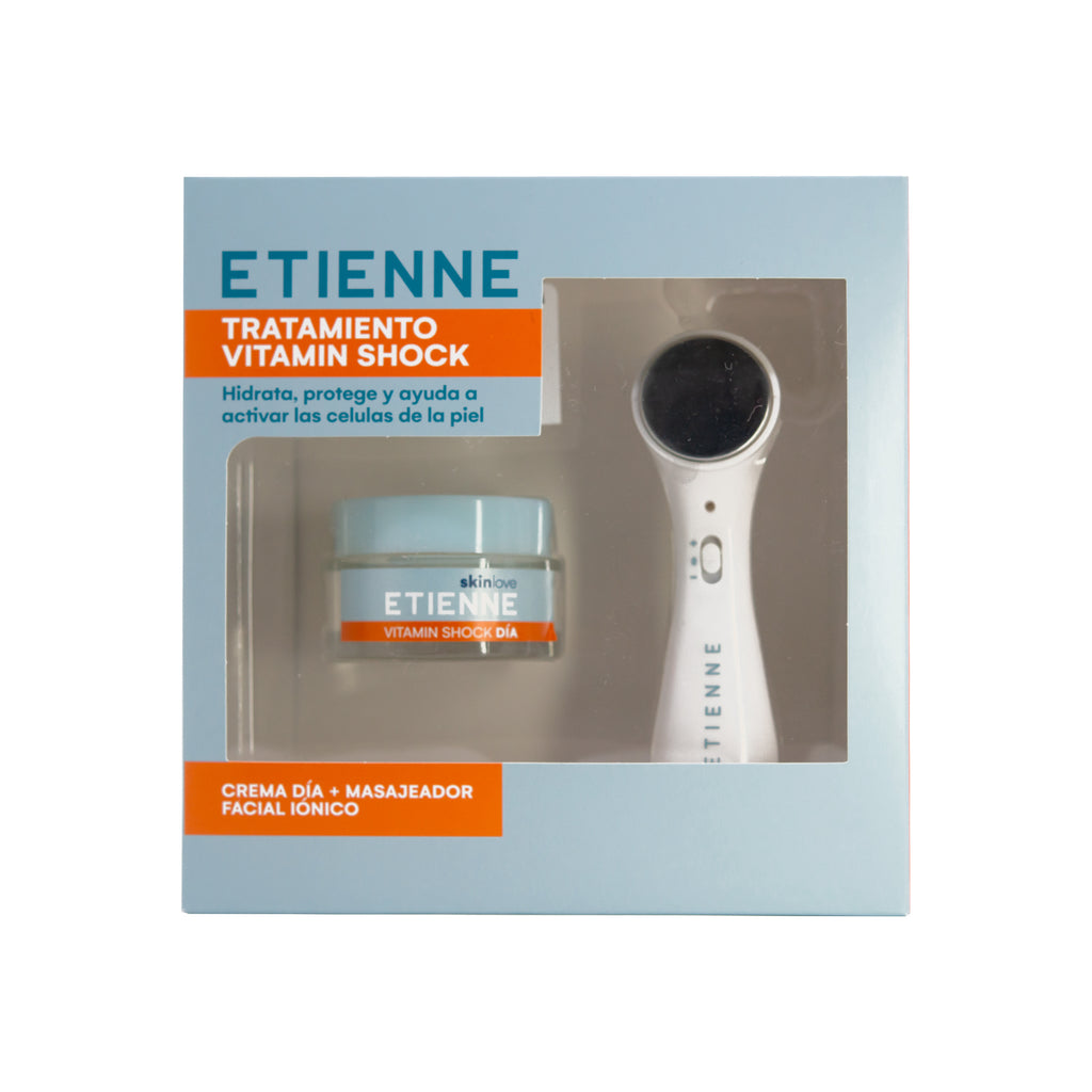 Set Etienne Crema Día Vitamin Shock + Máquina