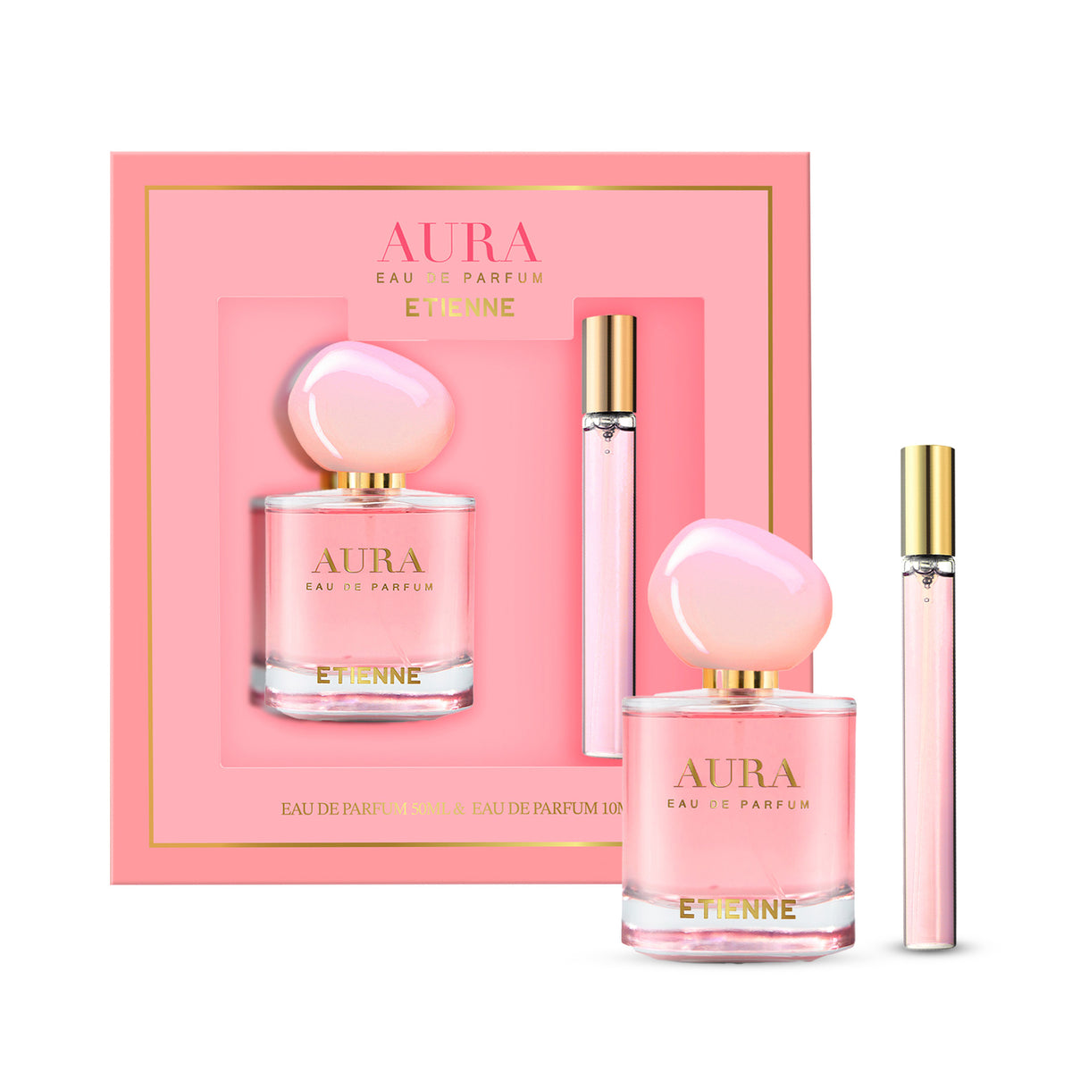 Set Aura 50Ml + Perfumero 10Ml
