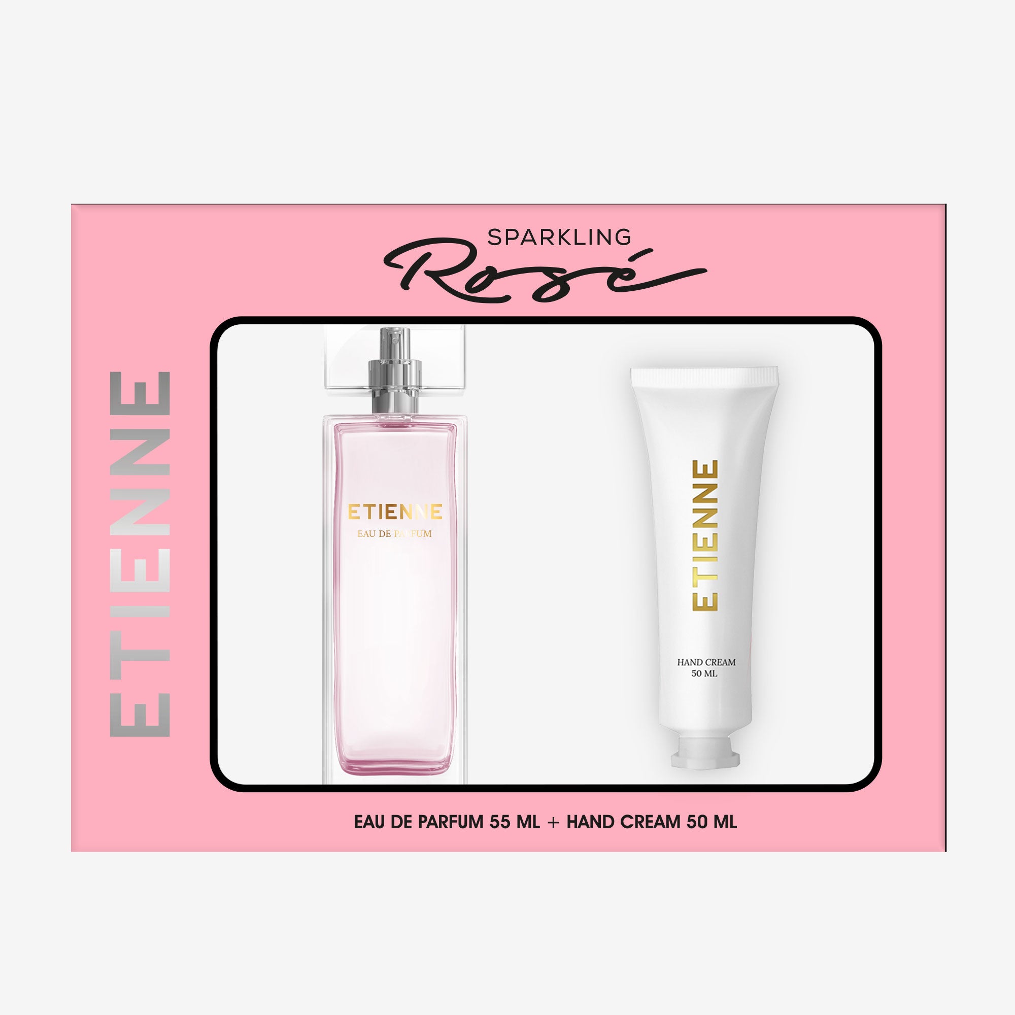 Etienne EDP Sparkling Rose 55 ml + Crema Corporal 50g