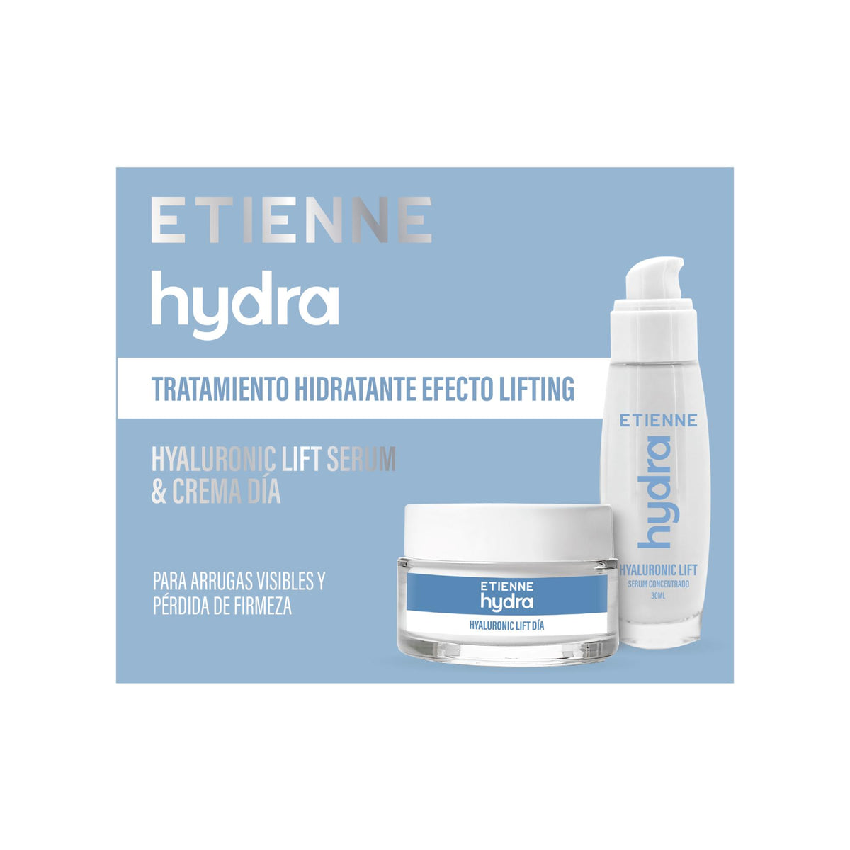 Set Crema de Día y Sérum Hydra Etienne