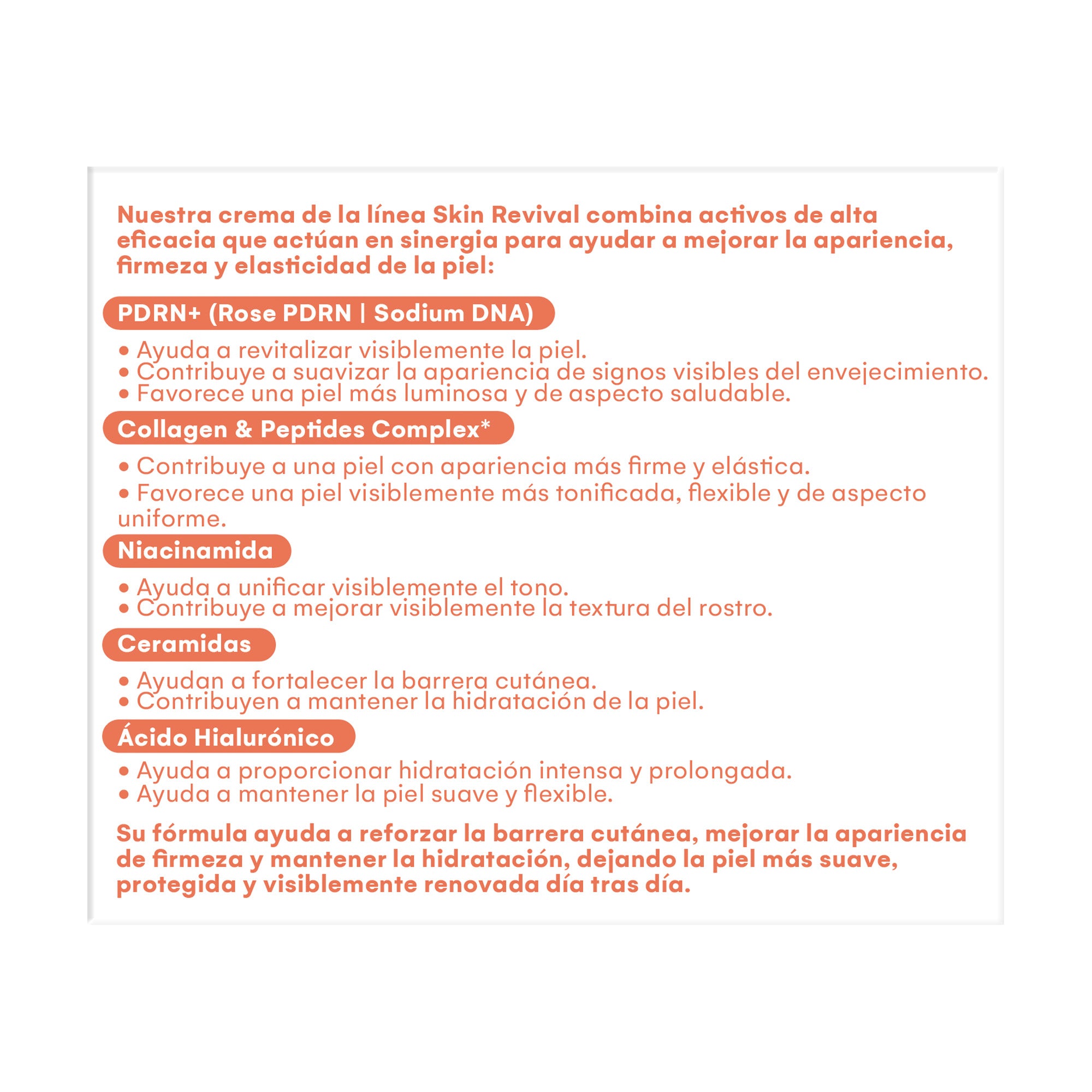 Etienne Crema Facial PDRN Revitalizante Skin 50 ml