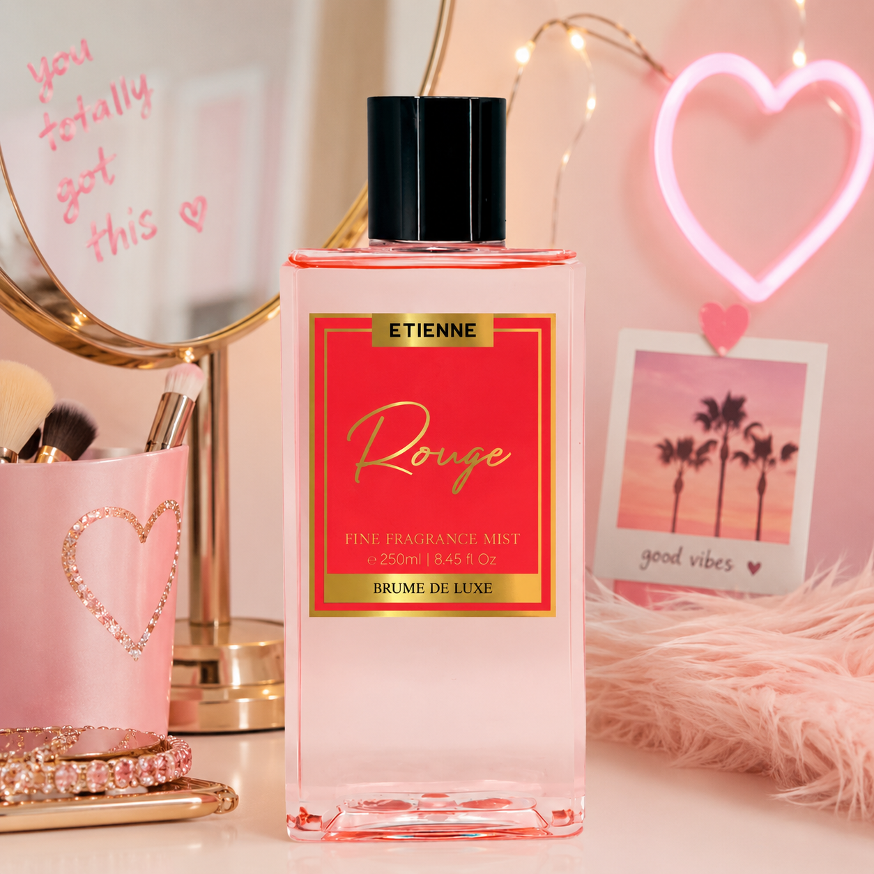 ETIENNE BODY MIST DELUXE ROUGE 250ML