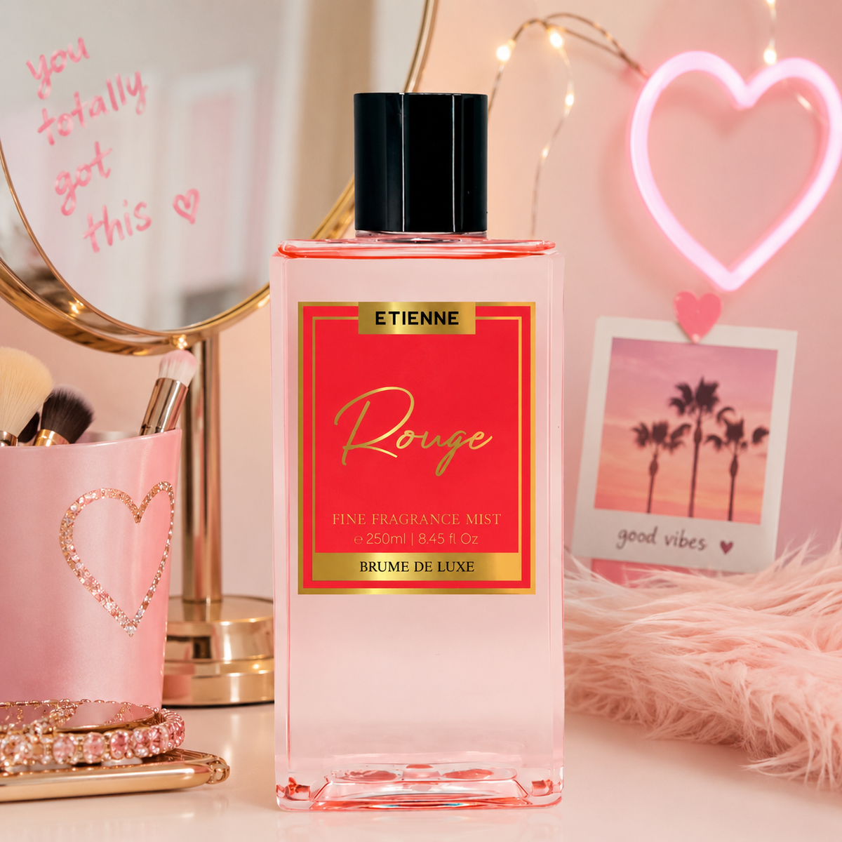 ETIENNE BODY MIST DELUXE ROUGE 250ML