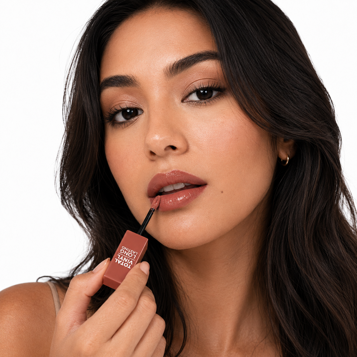 LABIAL LÍQUIDO INTRANSFERIBLE BRILLANTE TOTAL VINYL NUDE 01