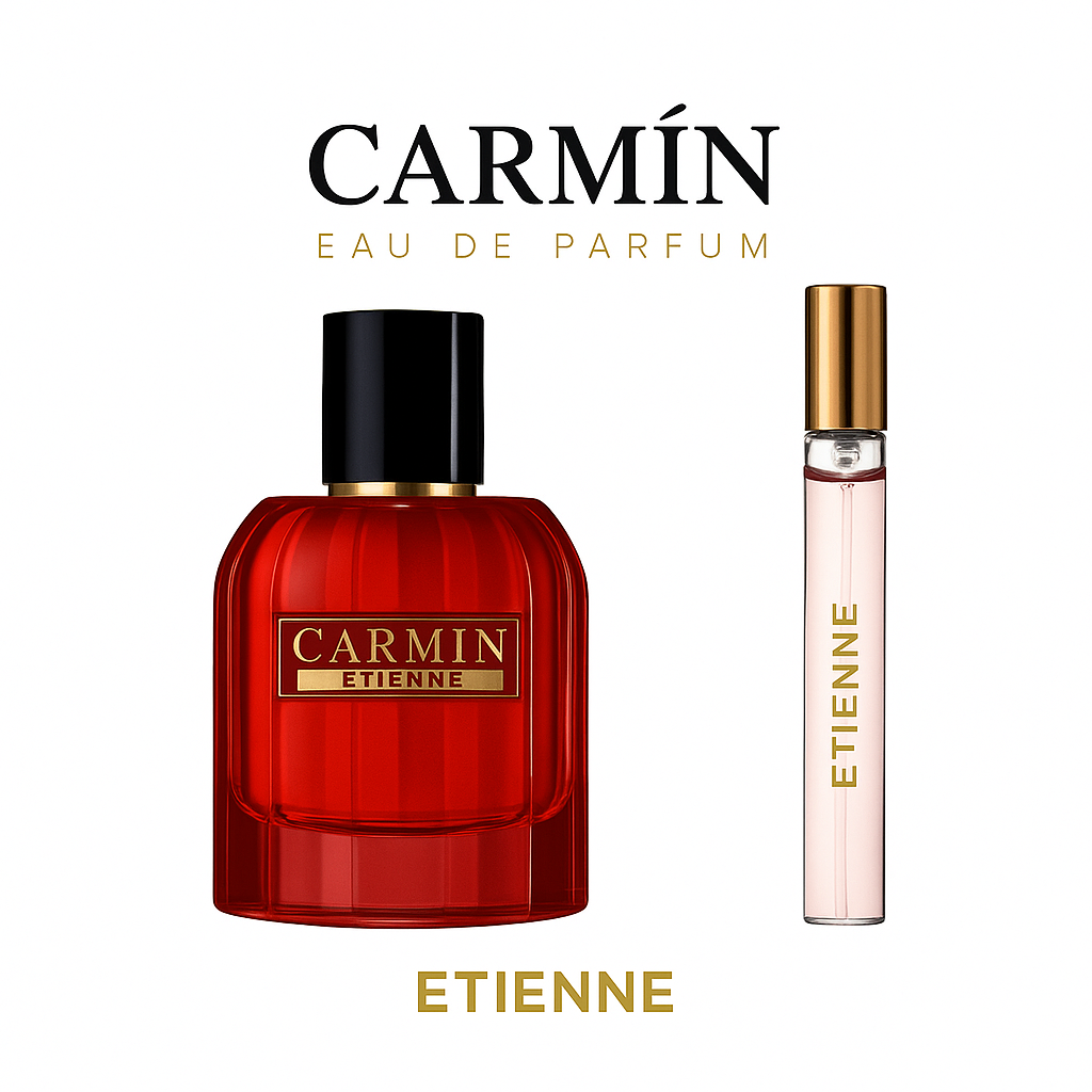 Etienne Eau The Parfum Carmín 80 ml + Perfumero 10 ml