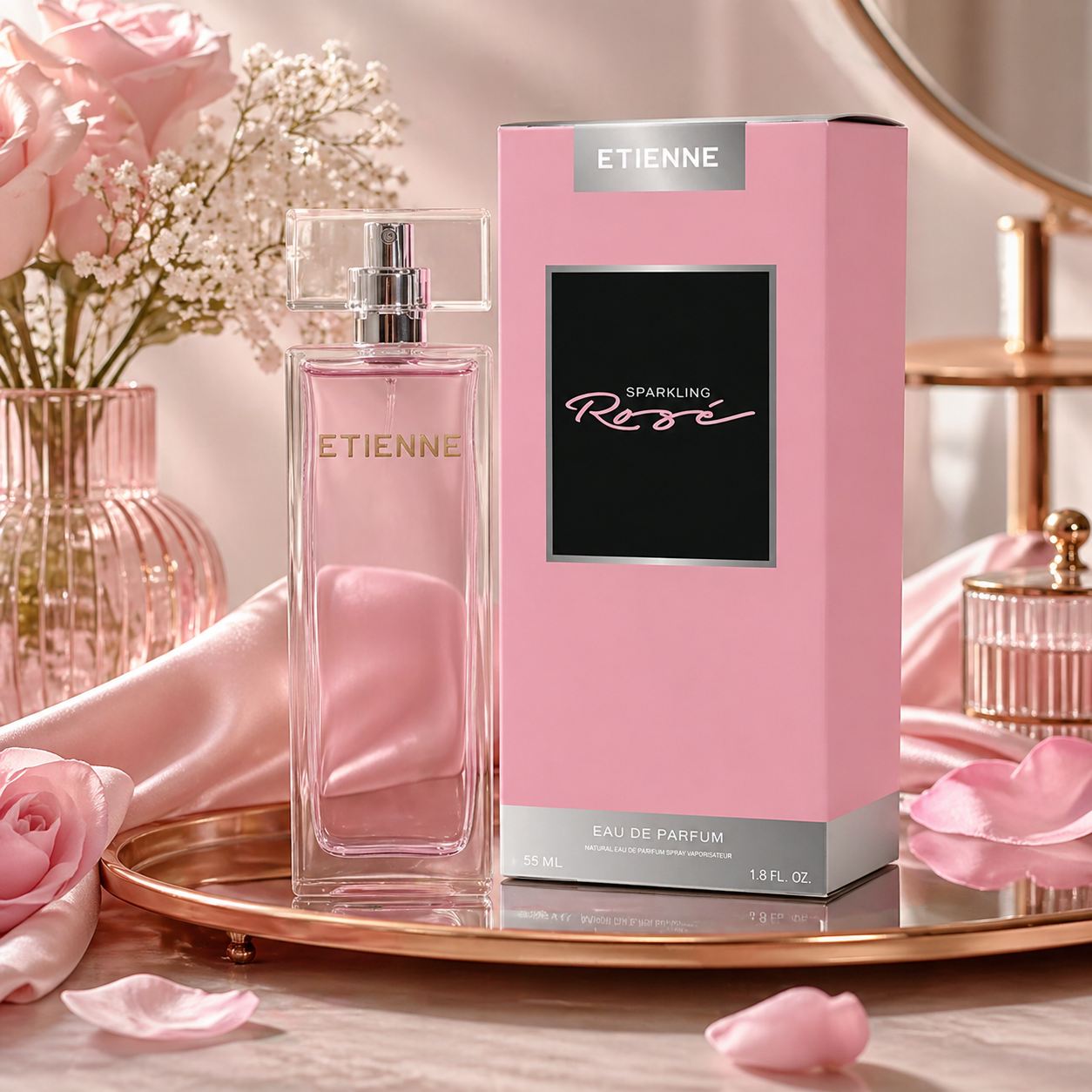 Perfume Etienne Sparkling Rose Eau de Parfum 55 ml
