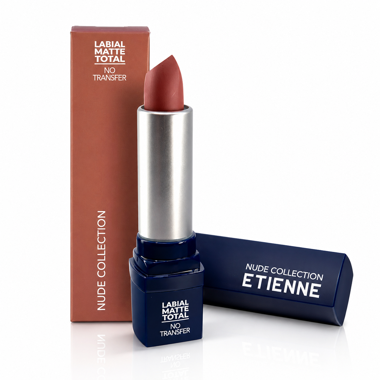 Etienne Labial Barra Matte Total Nude Cinnamon