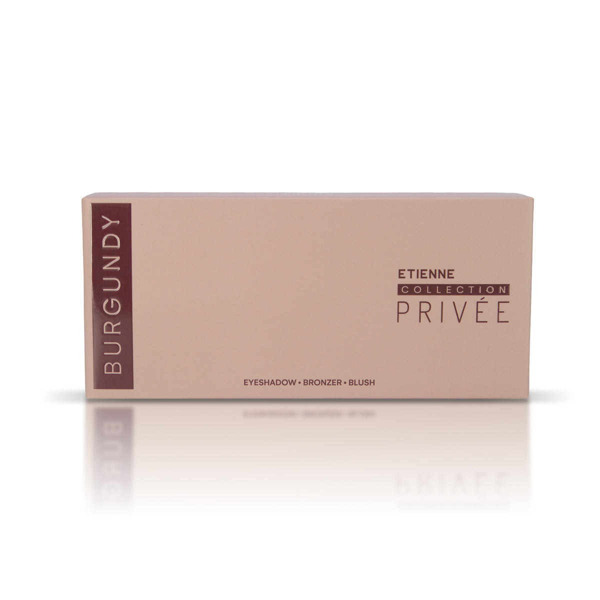 Etienne Privee Paleta De Sombras, Rubor Y Bronzer Burgundy