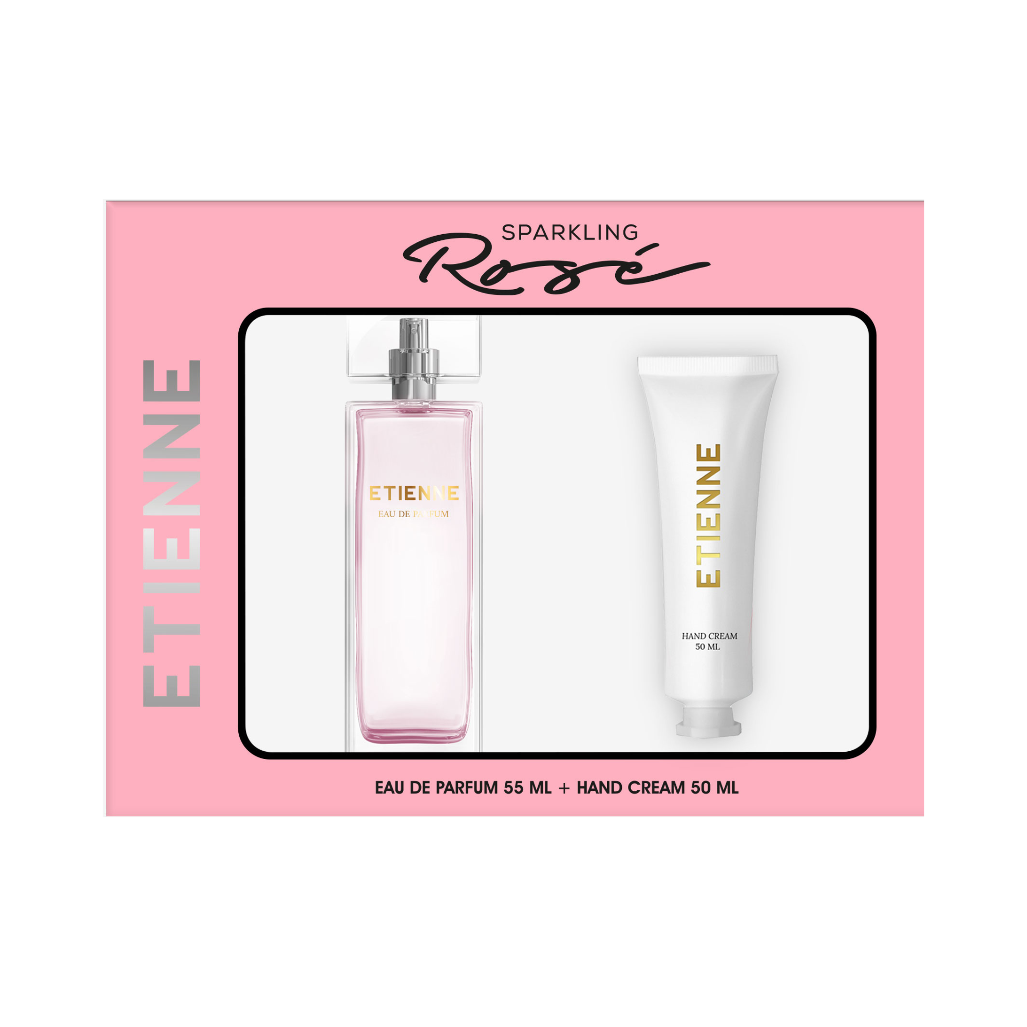 Etienne EDP Sparkling Rose 55 ml + Crema Corporal 50g