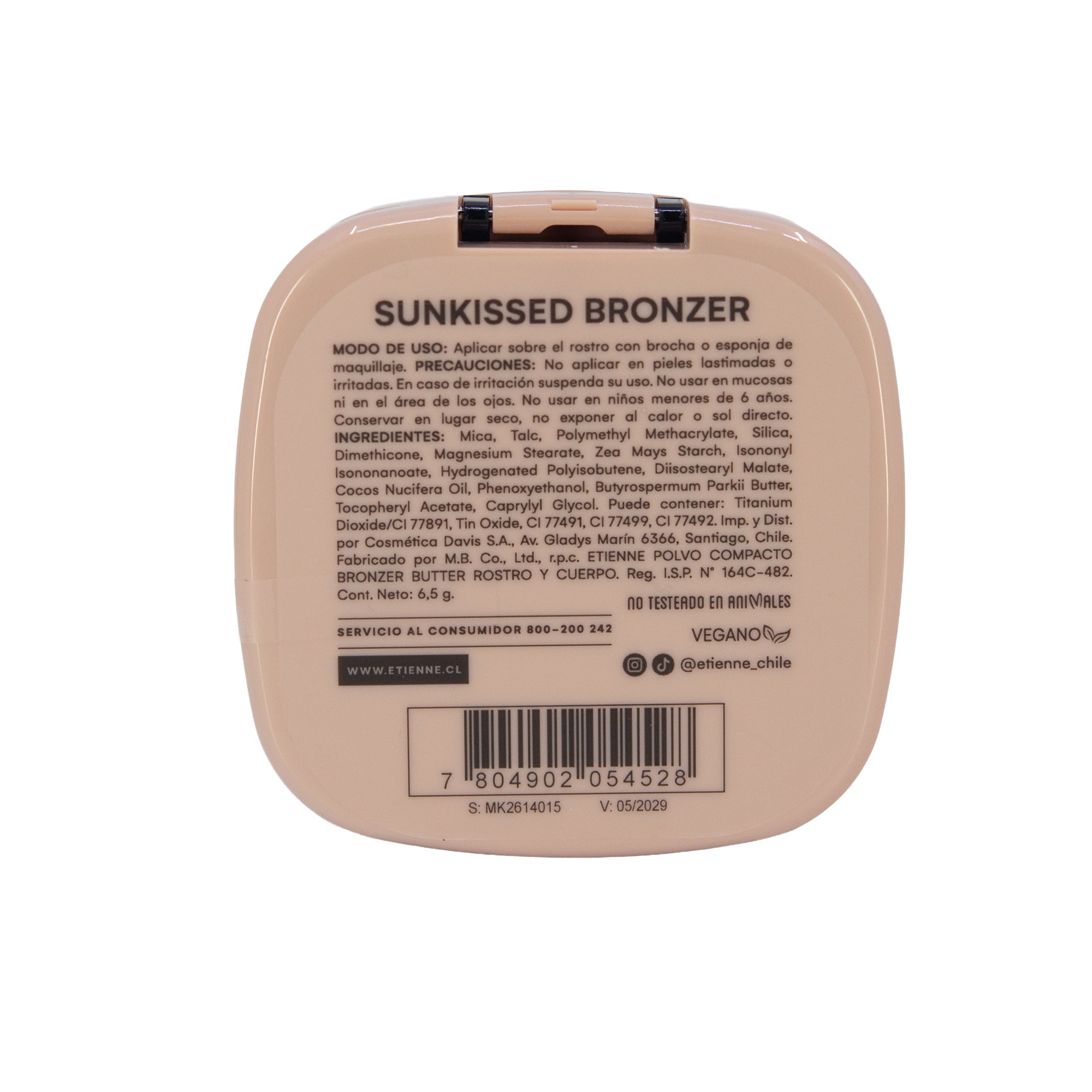 Etienne Privee Bronzer En Polvo Butter 30 Spf Tono Sunkissed