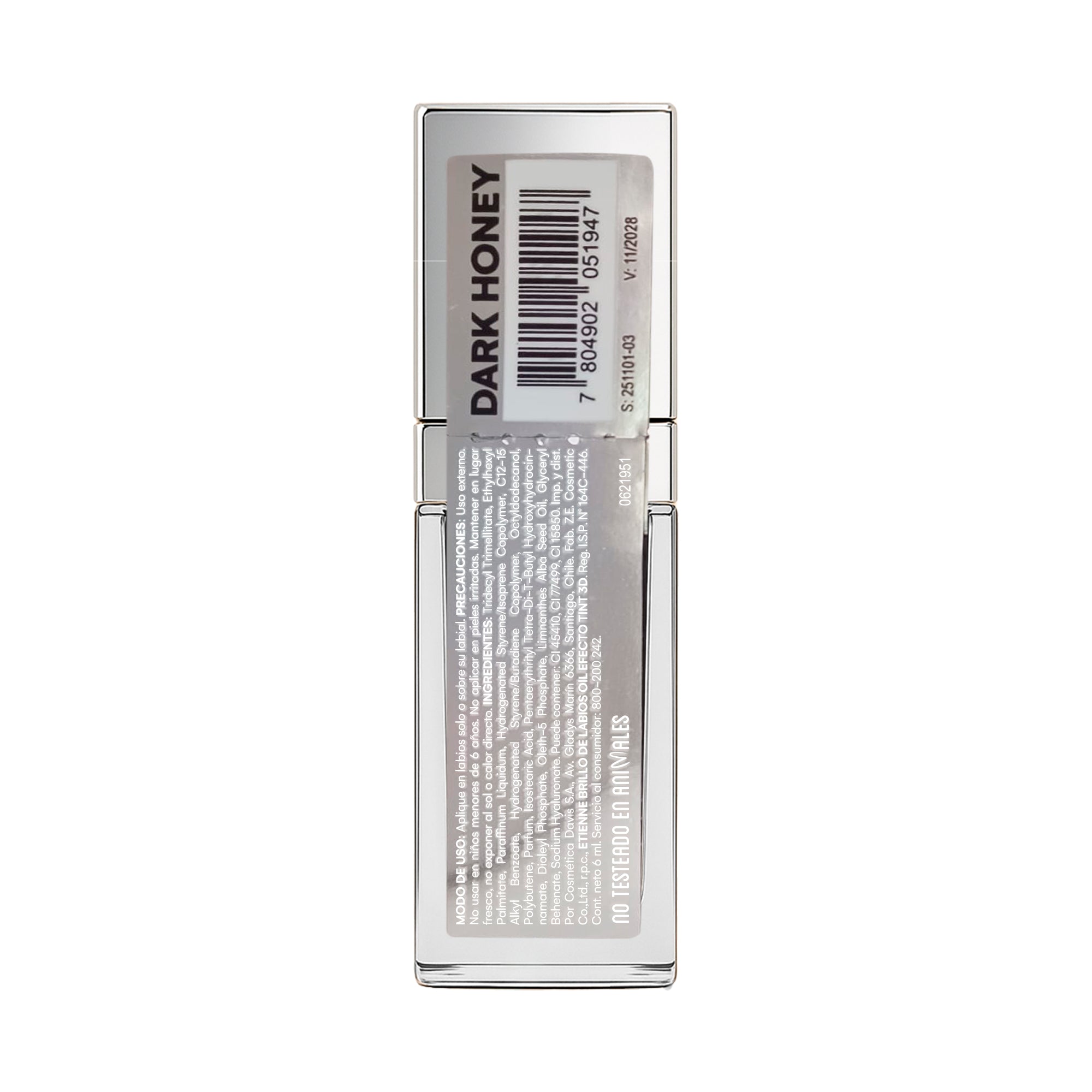 Etienne Total Lip Oil Tono Dark Honey
