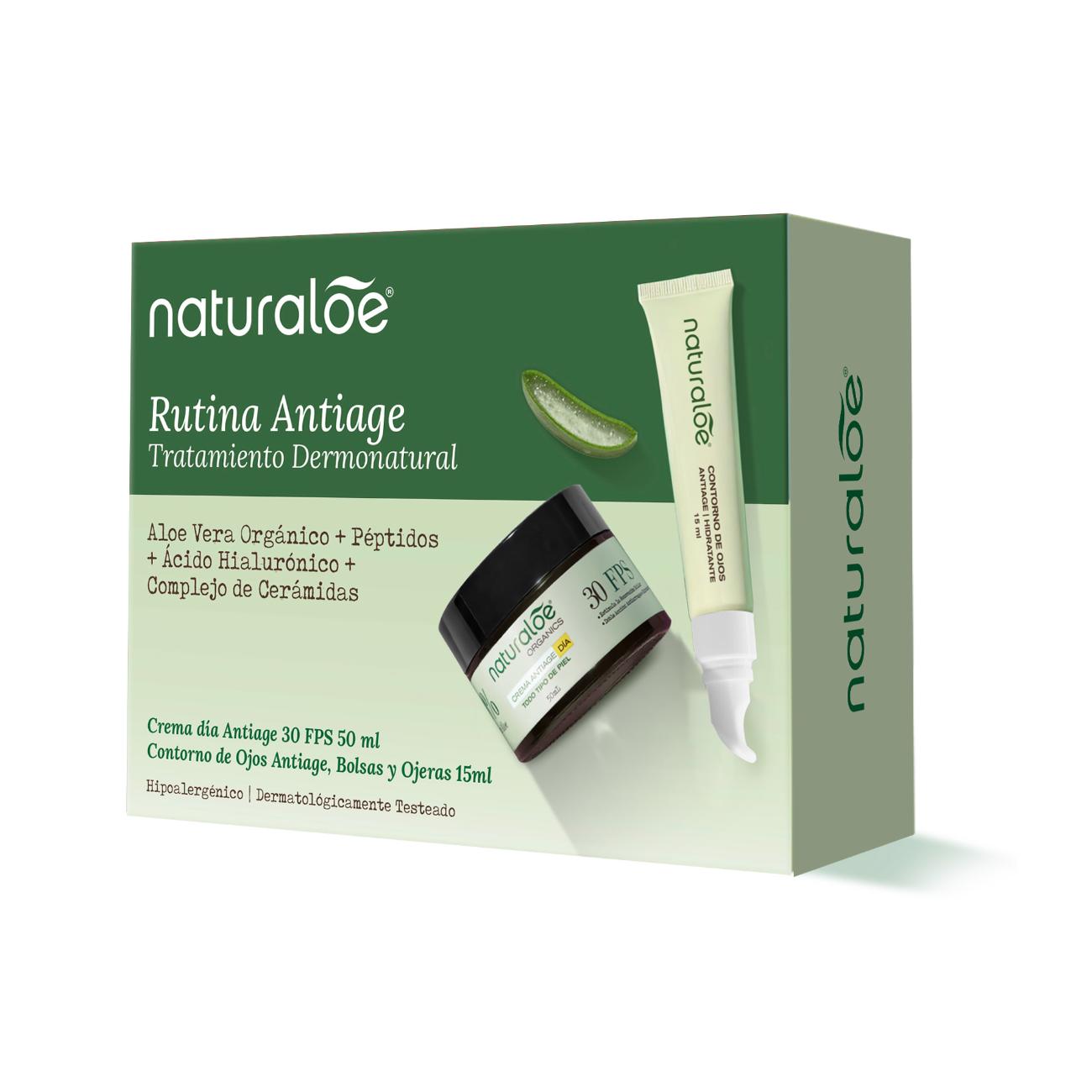Ntrl Estuche Contorno de Ojos + Crema de Día