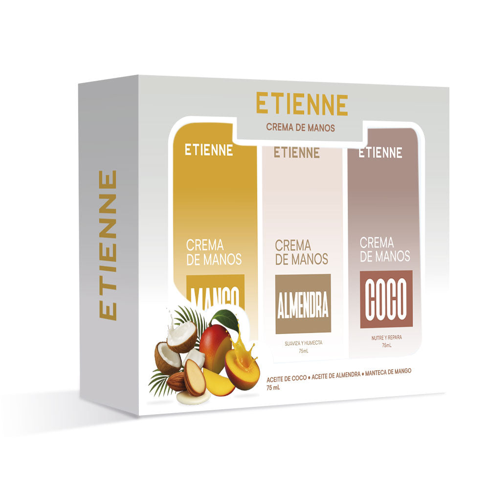 Etienne Skin Triple Crema de Manos