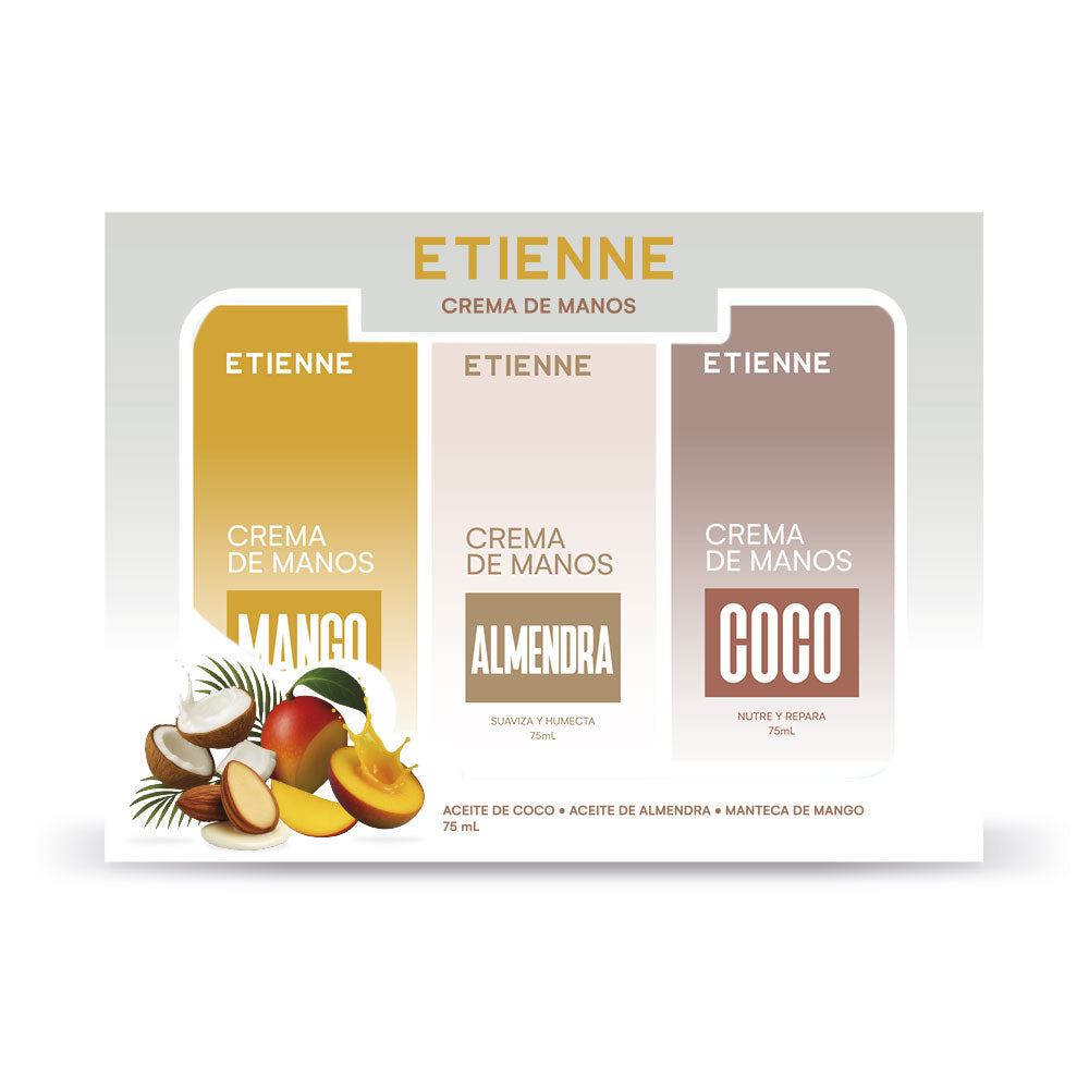 Etienne Skin Triple Crema de Manos