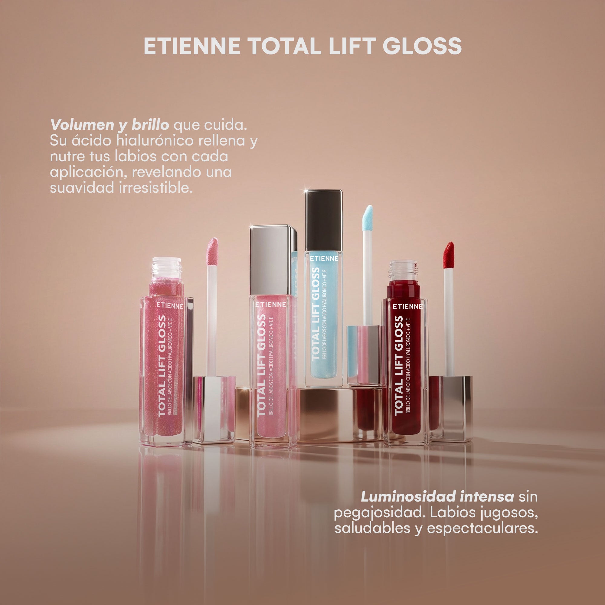 Etienne Total Lift Gloss Tono Dark Honey