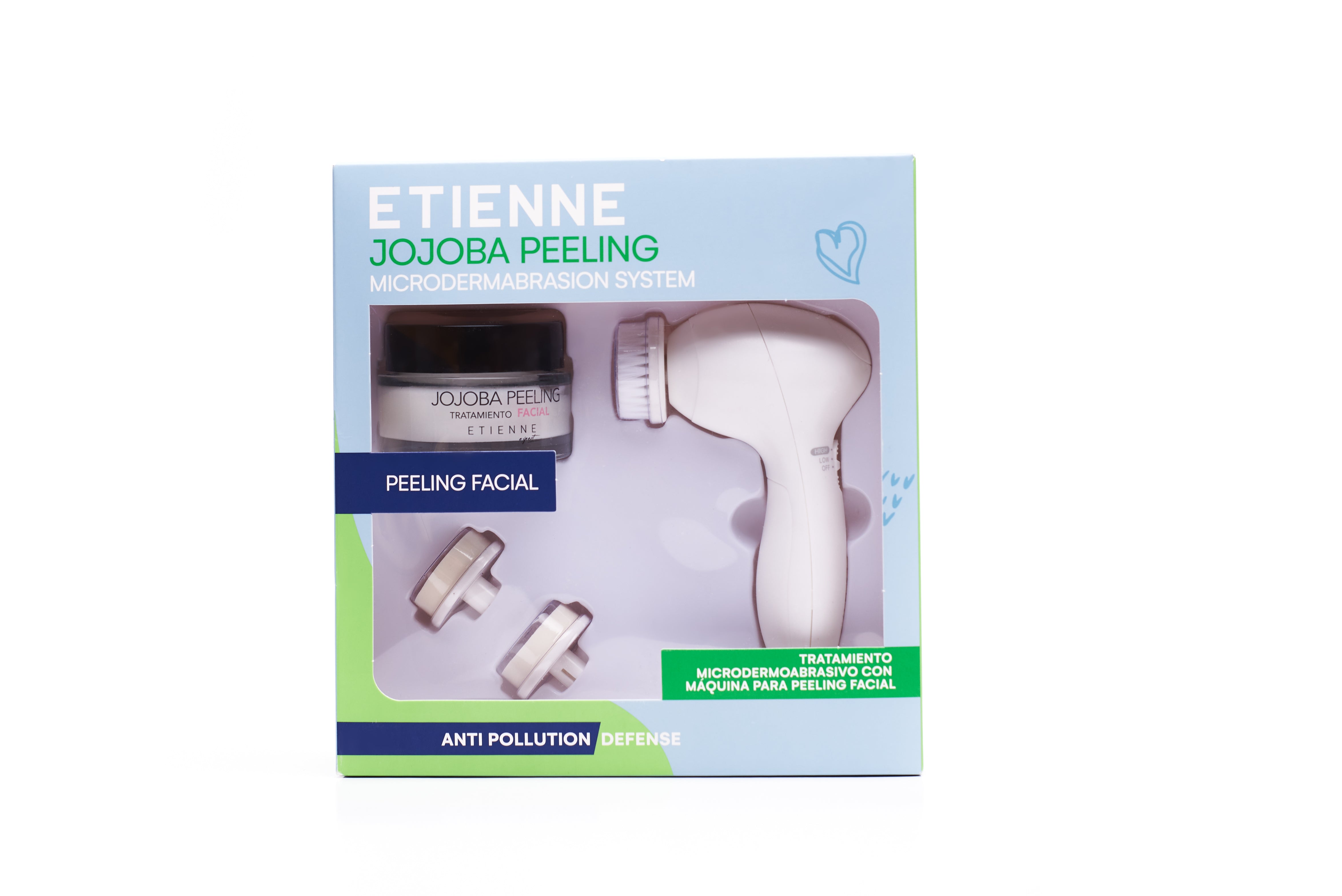 Etienne Dermoabrasiva Jojoba + Máquina Peeling