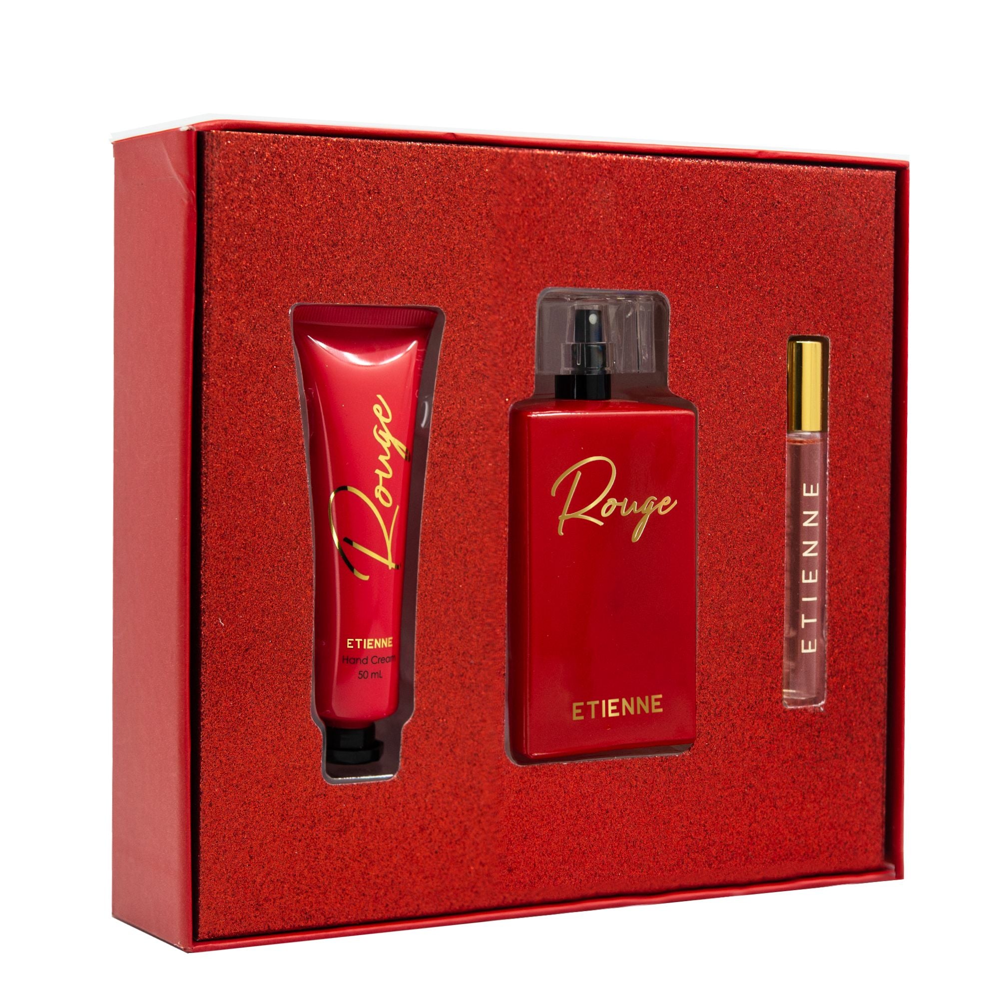 Etienne Rouge EDP 100ml + Perfumero 10ml + Crema Manos 50ml