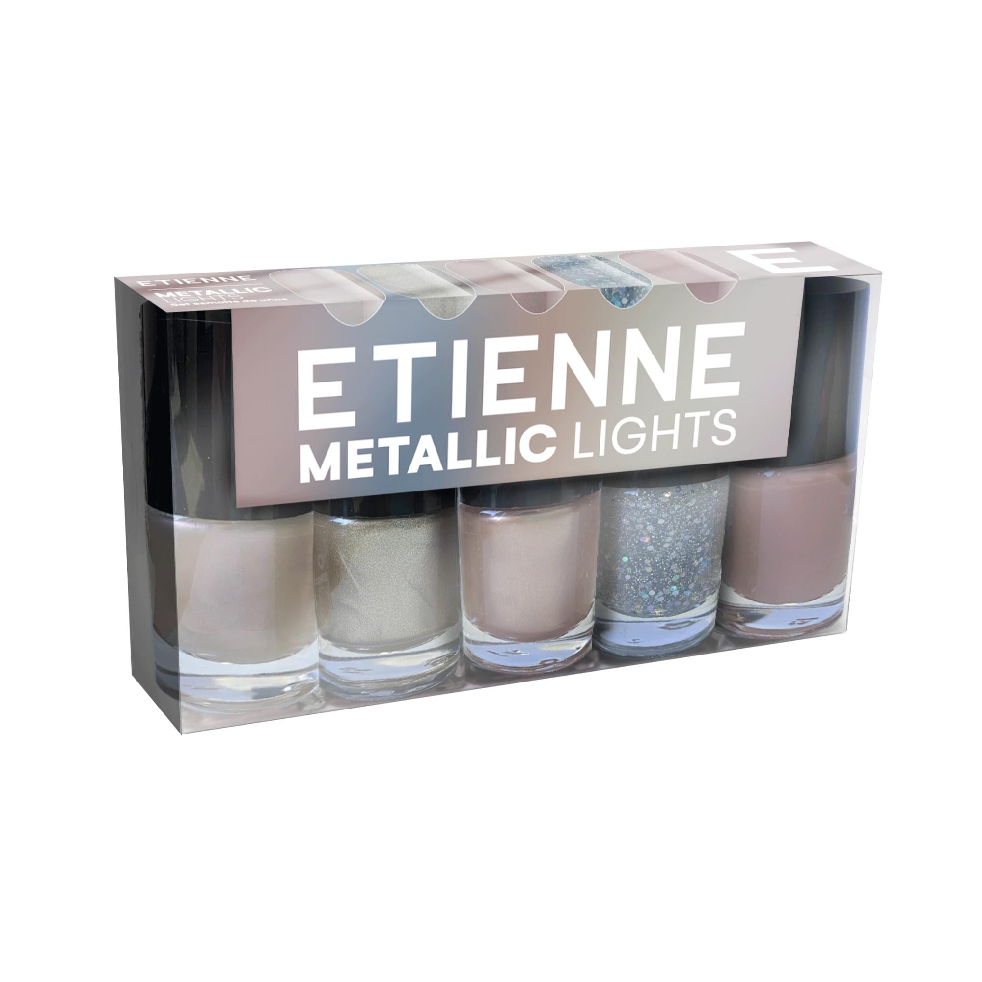 Etienne Set De Esmaltes Lights Metallics